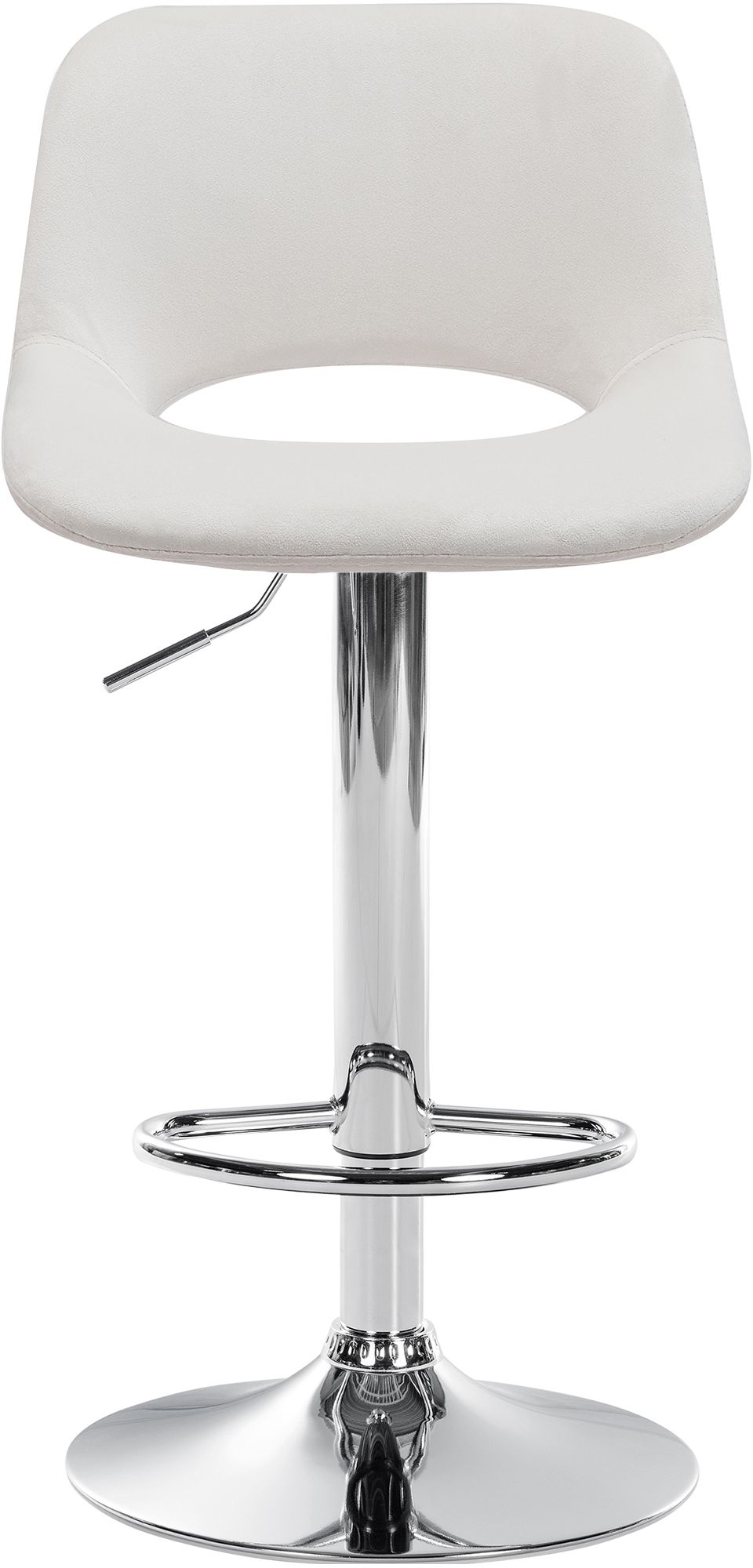 Lot de 2 tabourets de bar Camden velours