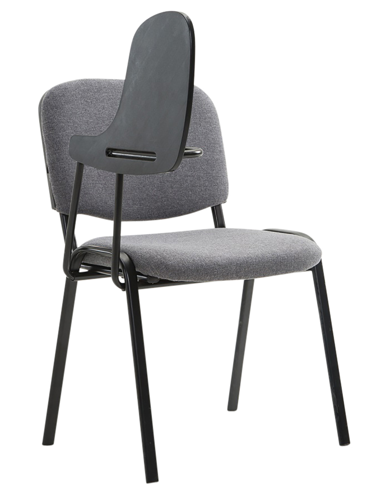 Lot de 4 Chaises Ken en tissu avec tablette rabattable