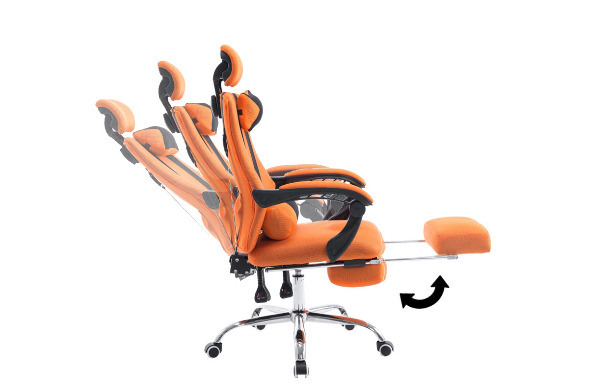 Fauteuil de bureau Fellow avec Repose-pieds intégré