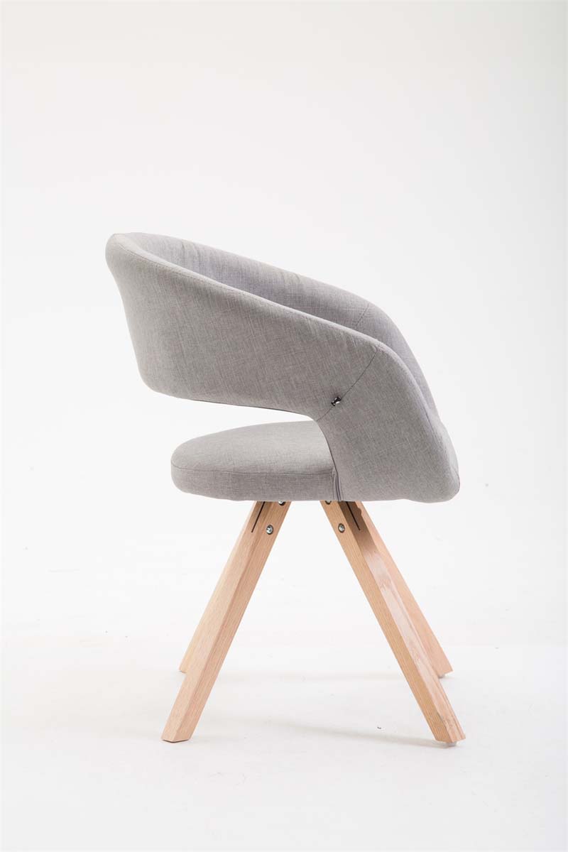 Chaise de salle à manger Suez tissu