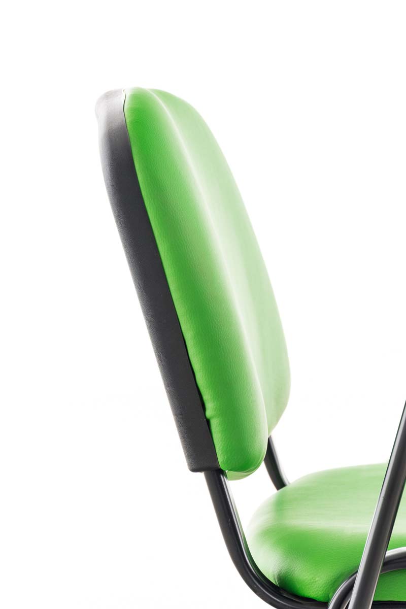 Chaise Ken en similicuir avec tablette rabattable