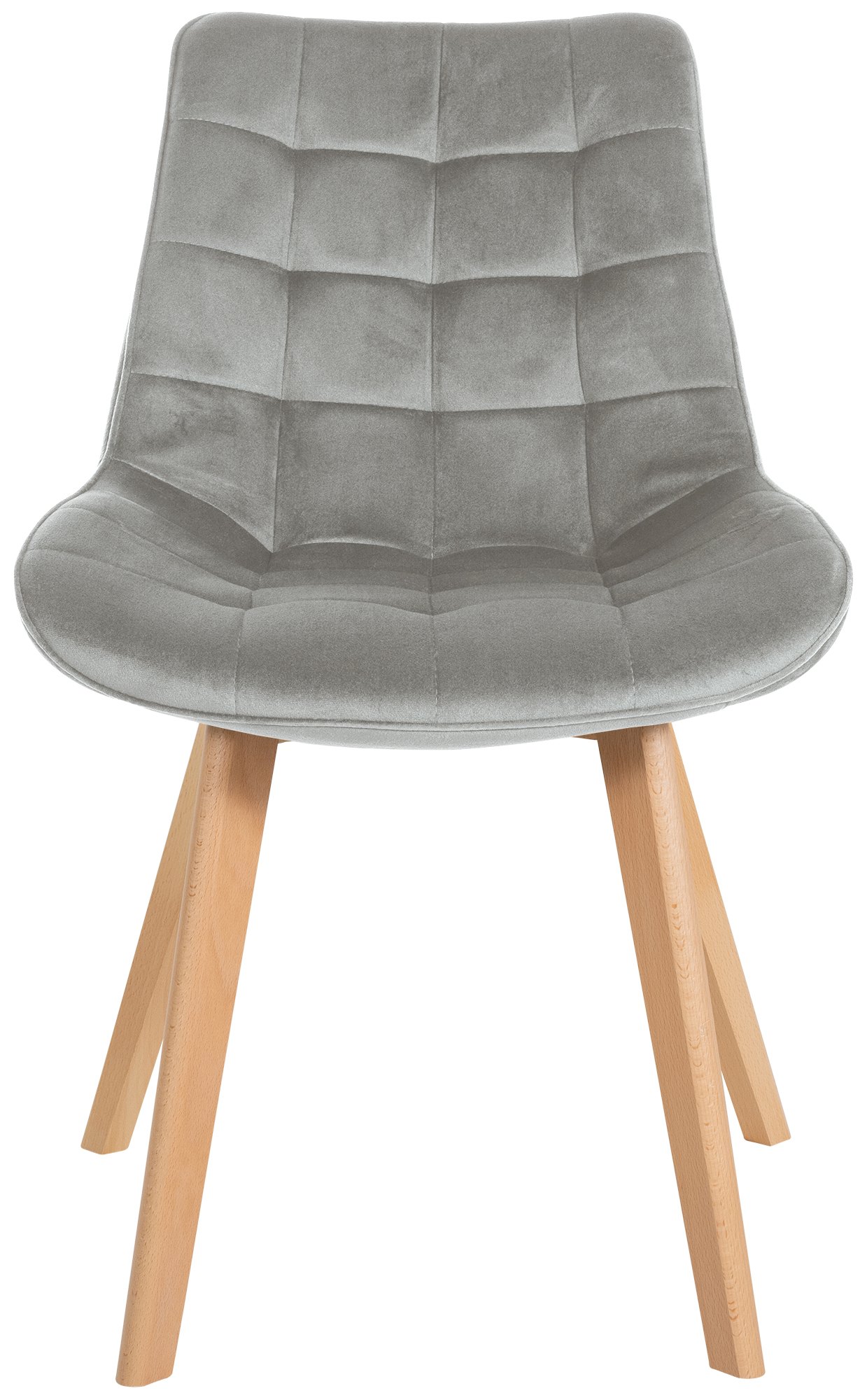 Lot de 2 chaises Brook velours