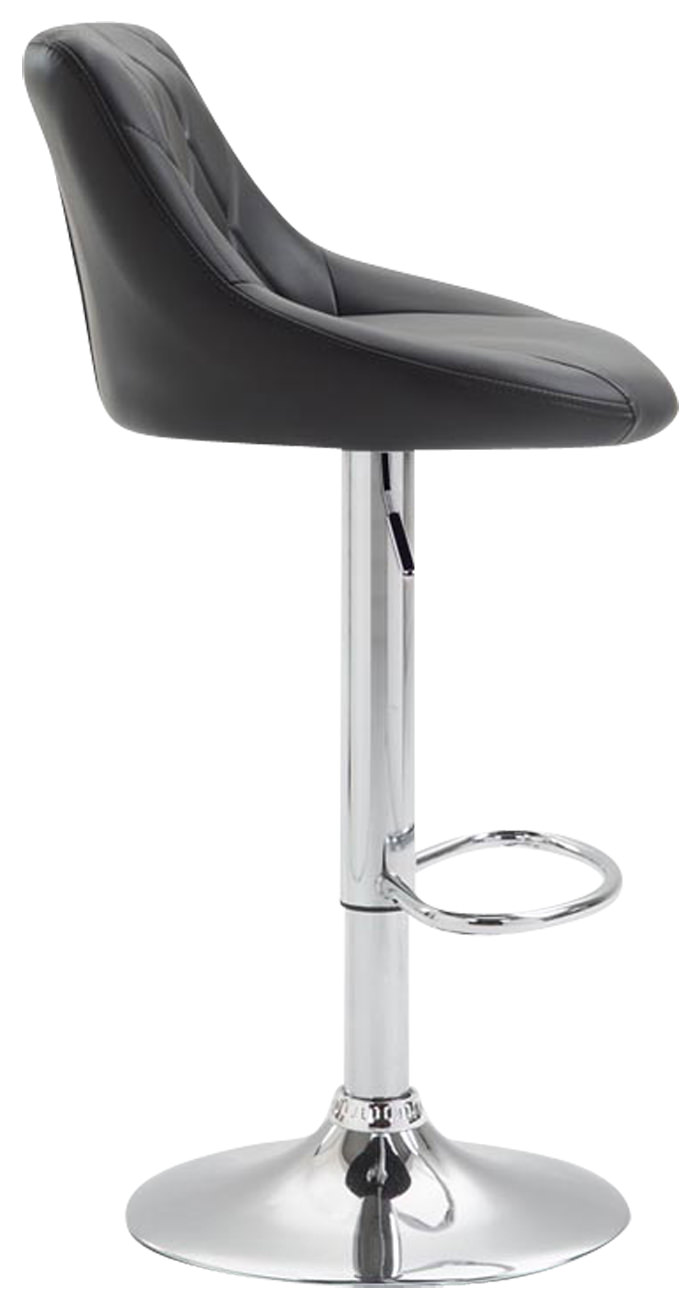 Lot de 2 tabourets de bar Lazio similicuir