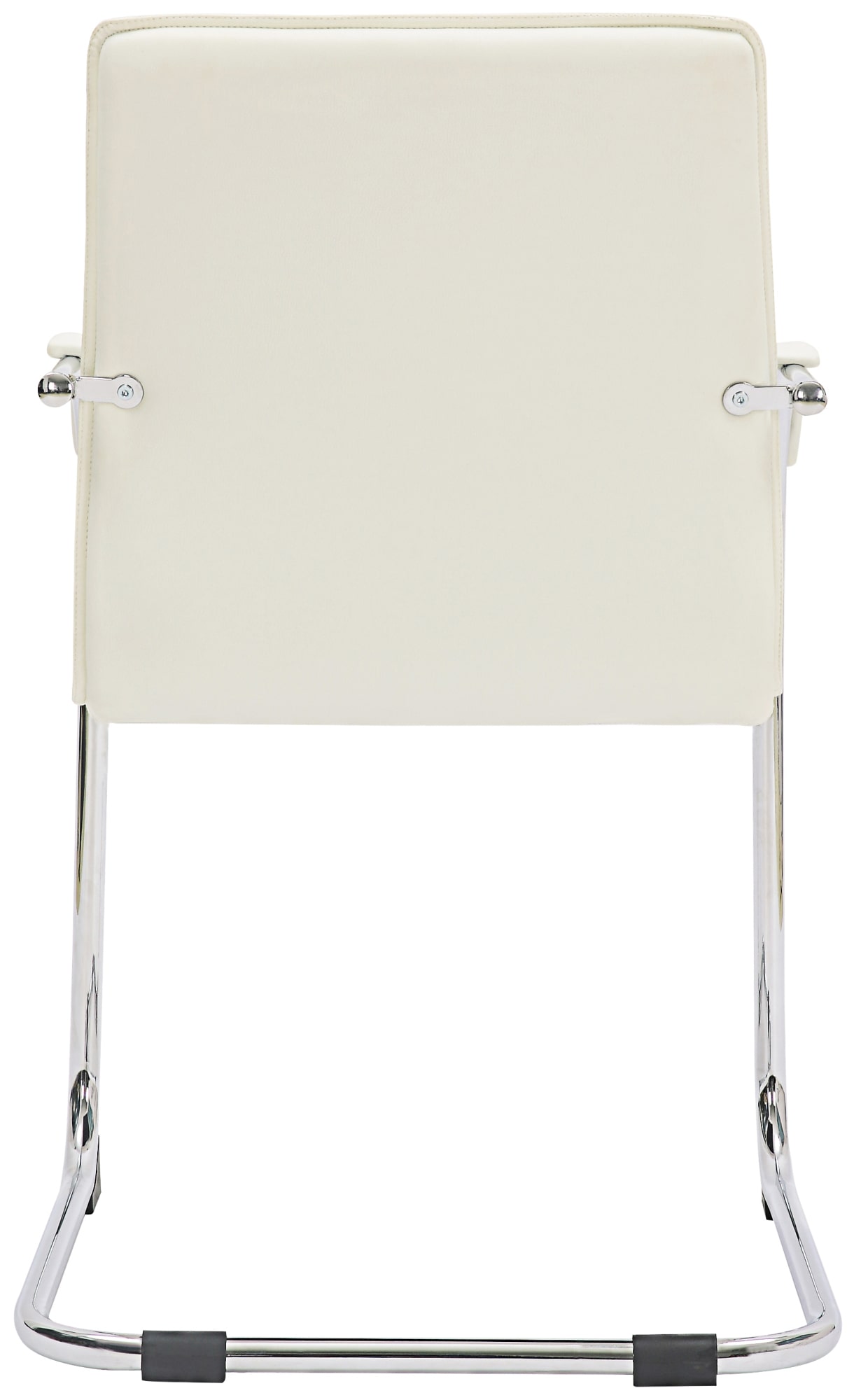 Lot de 2 chaises visiteurs Tira similicuir