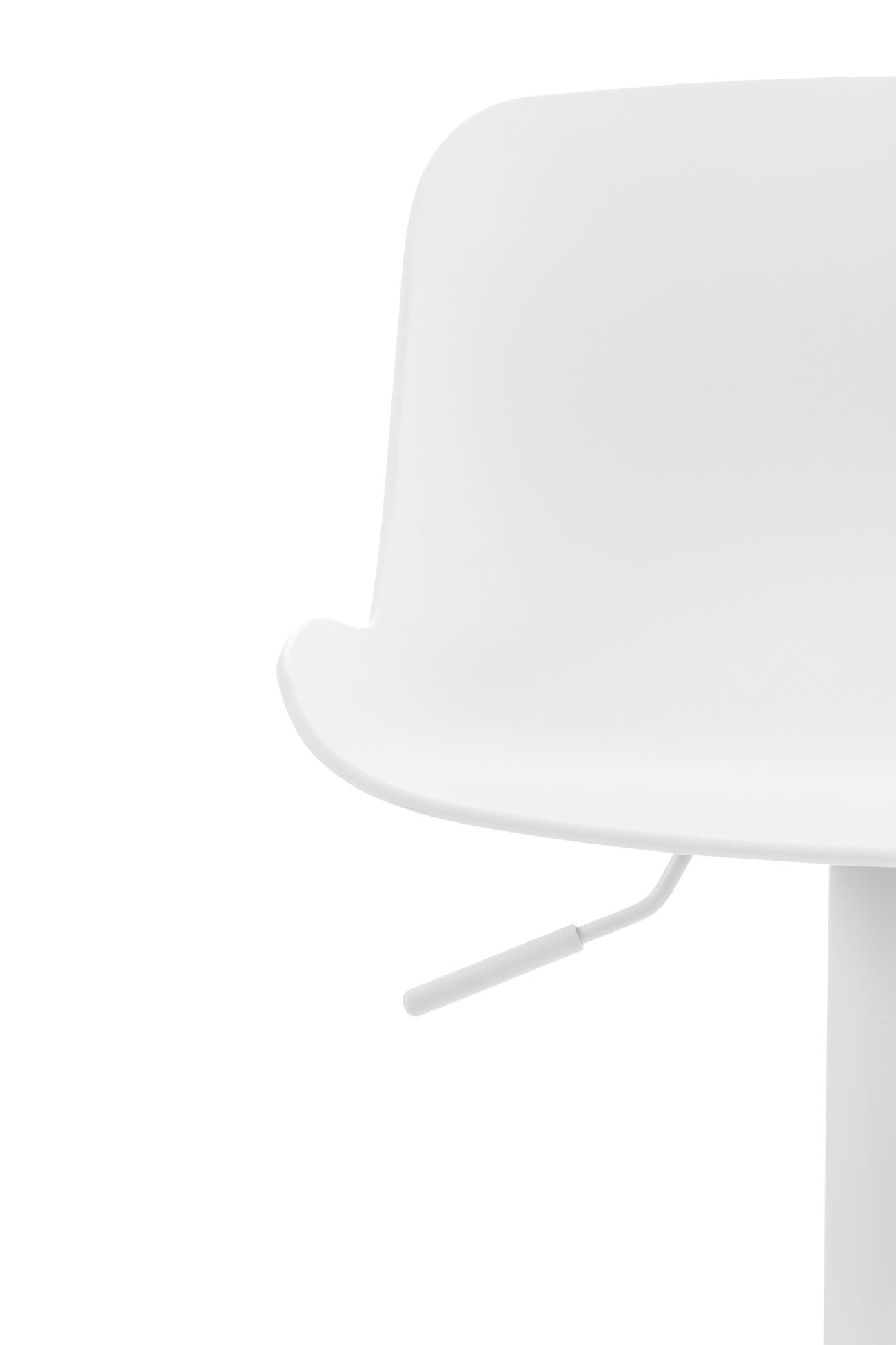 Lot de 2 tabourets de bar Almada en Plastique