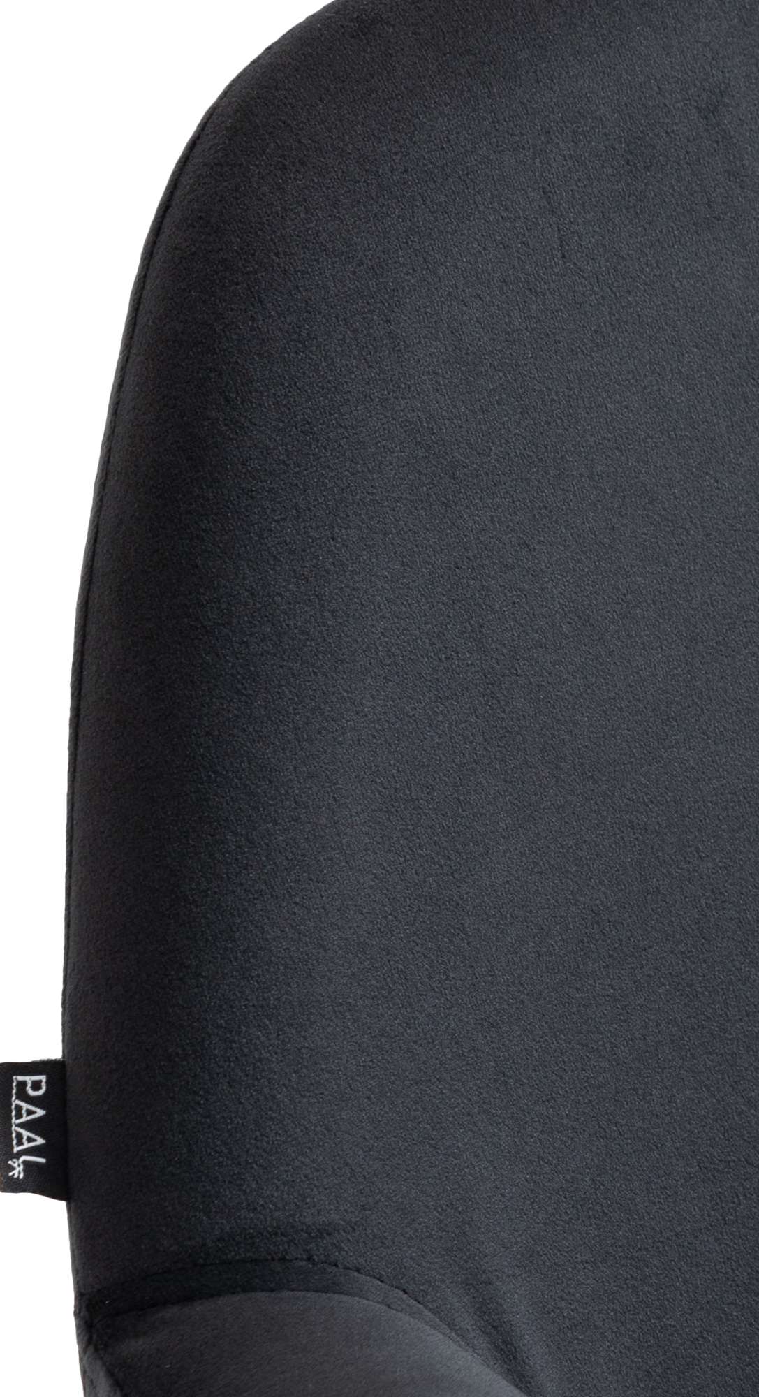 Tabouret de bar Braga Velours avec pied en métal réglable et pivotant