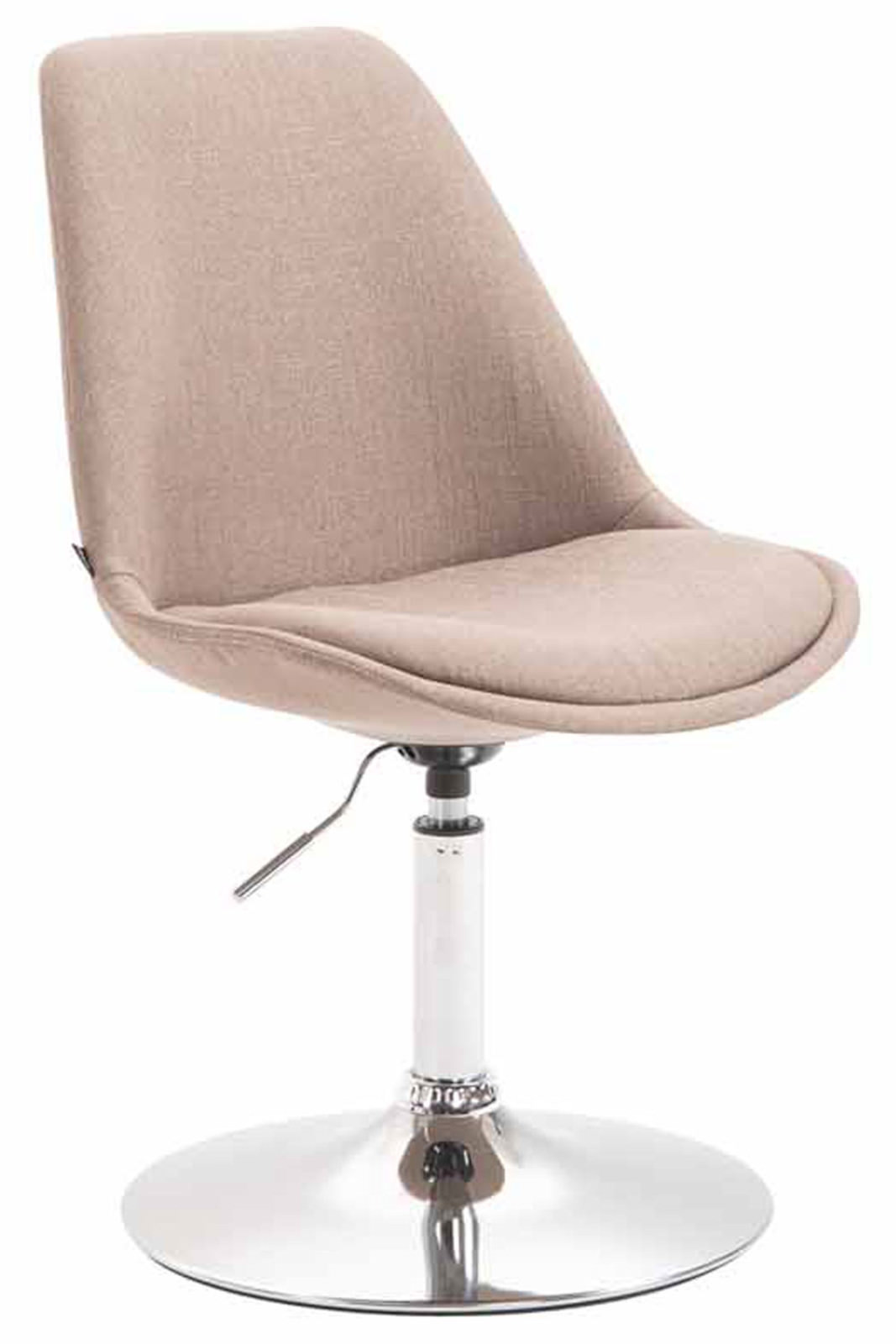 Lot de 4 Chaises de salle à manger Maverick tissu avec pied trompette