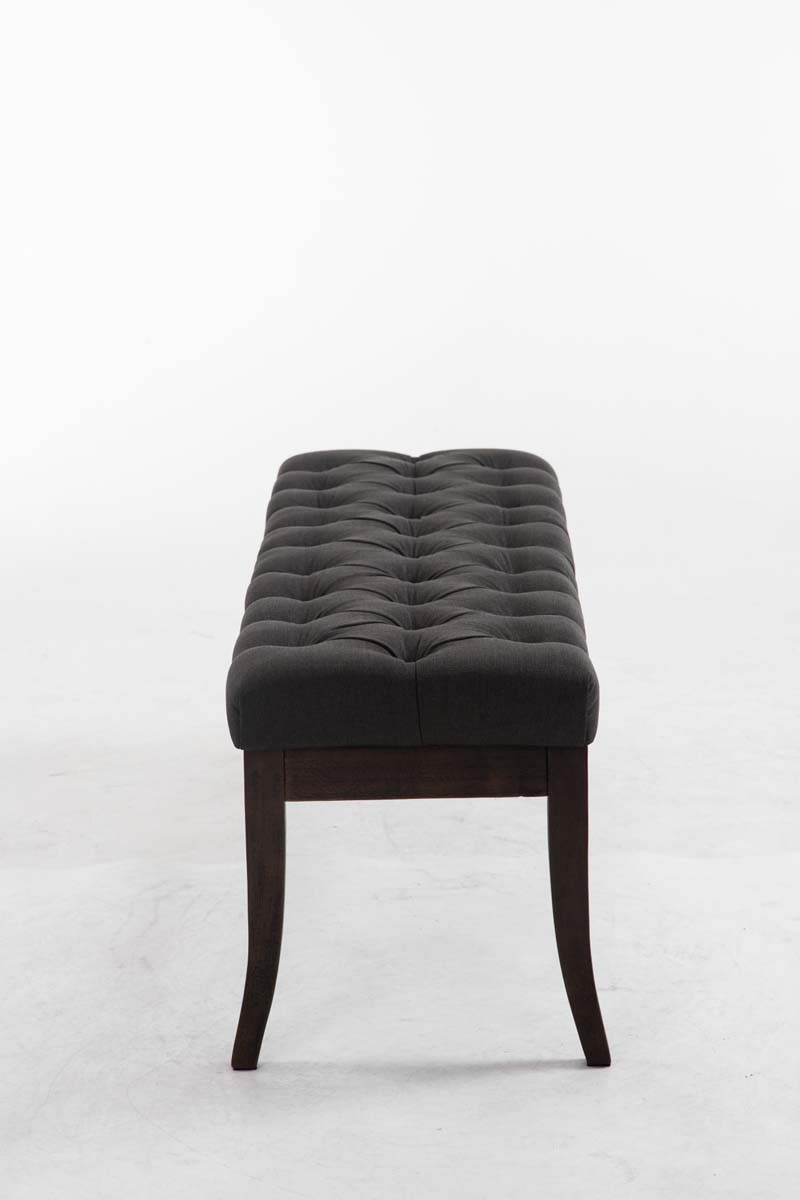 Banc Ramses tissu antique sombre