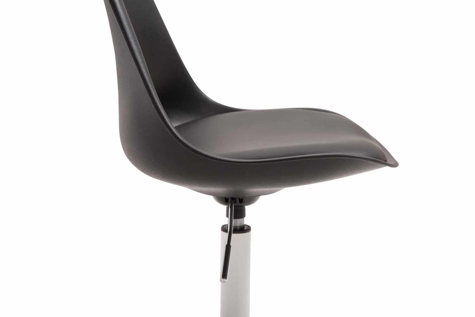 Lot de 4 Chaises de salle à manger Maverick en Plastique avec pied métal