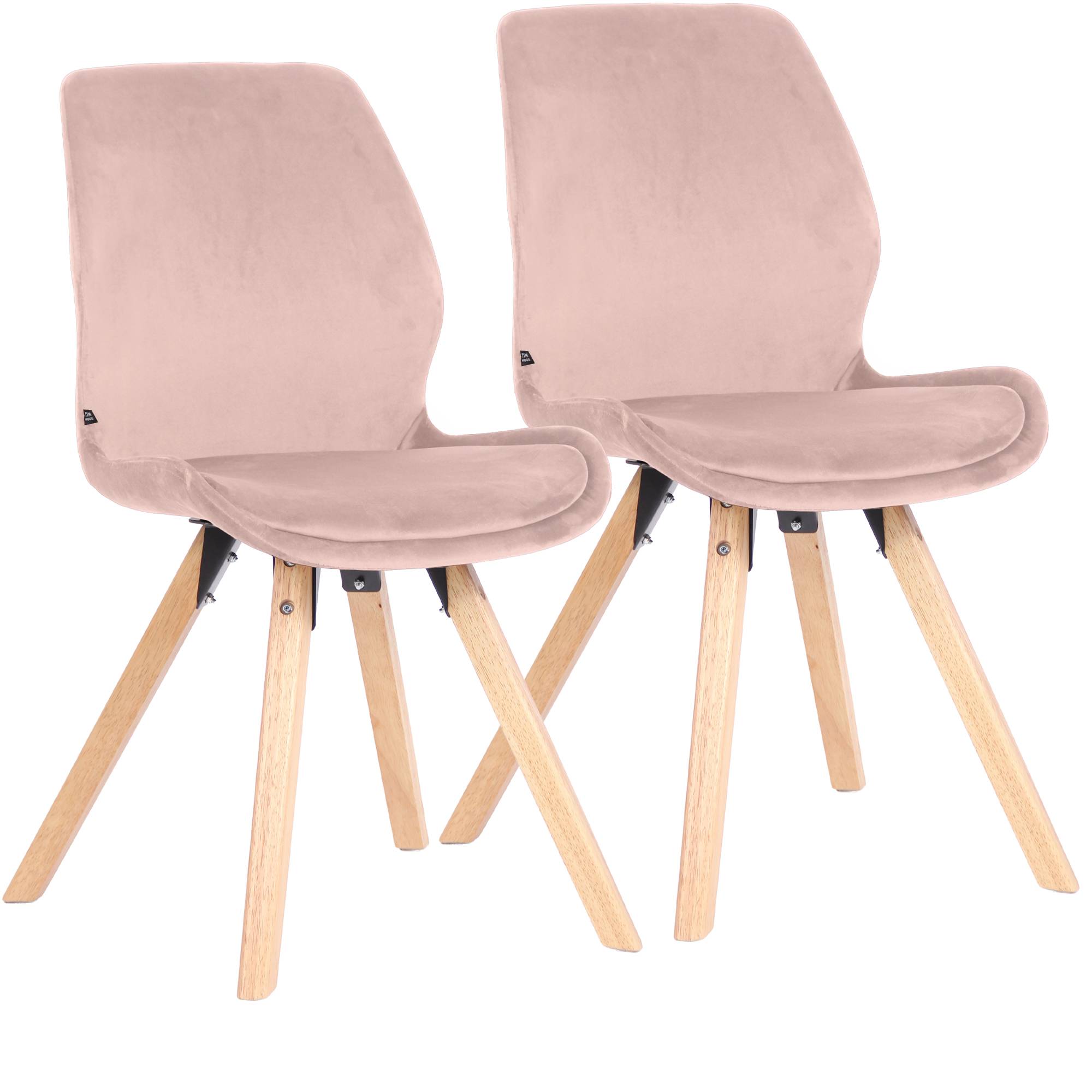 Lot de 2 chaises de salle a manger Luna
