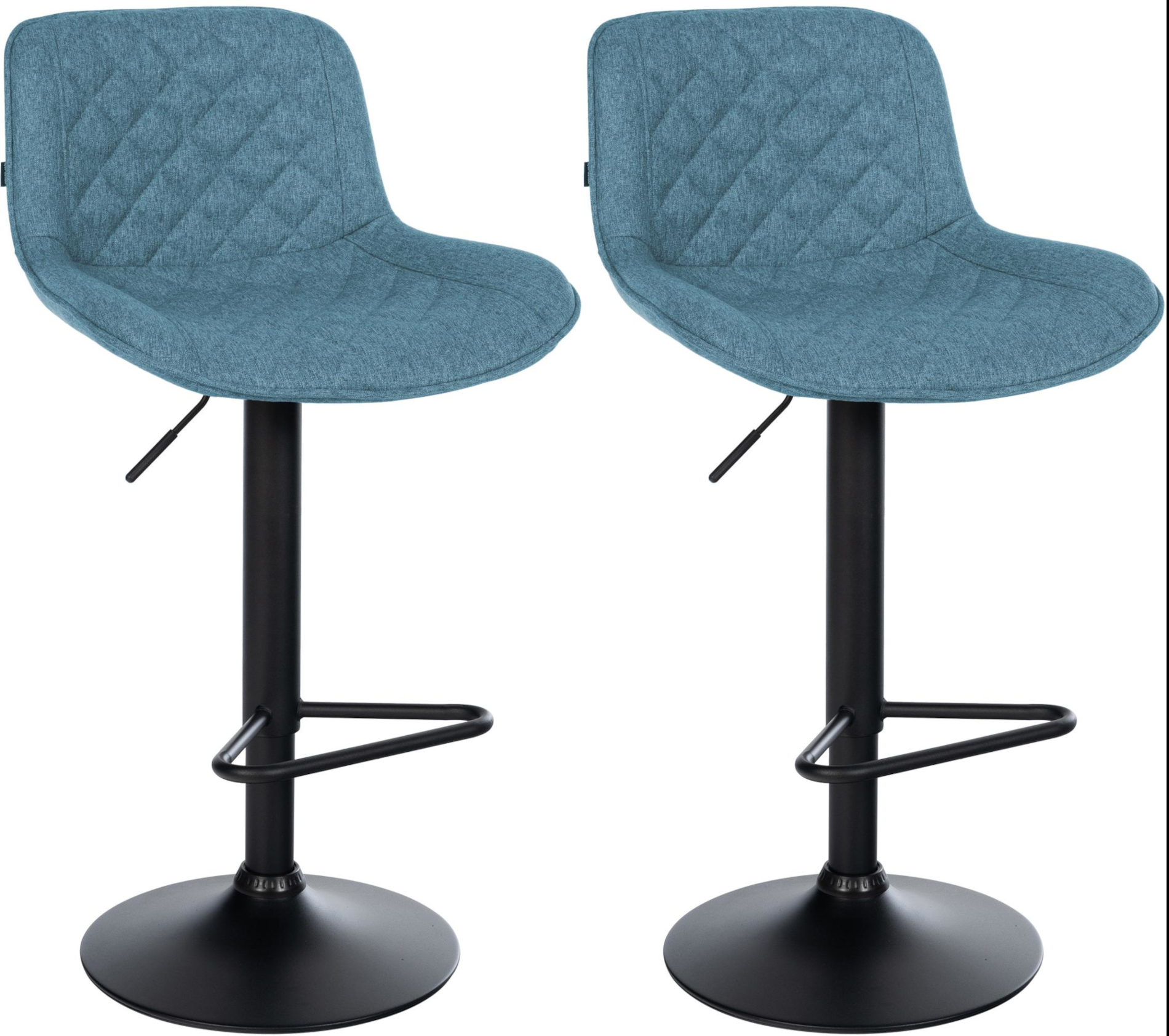 Lot de 2 tabourets de bar Kasson
