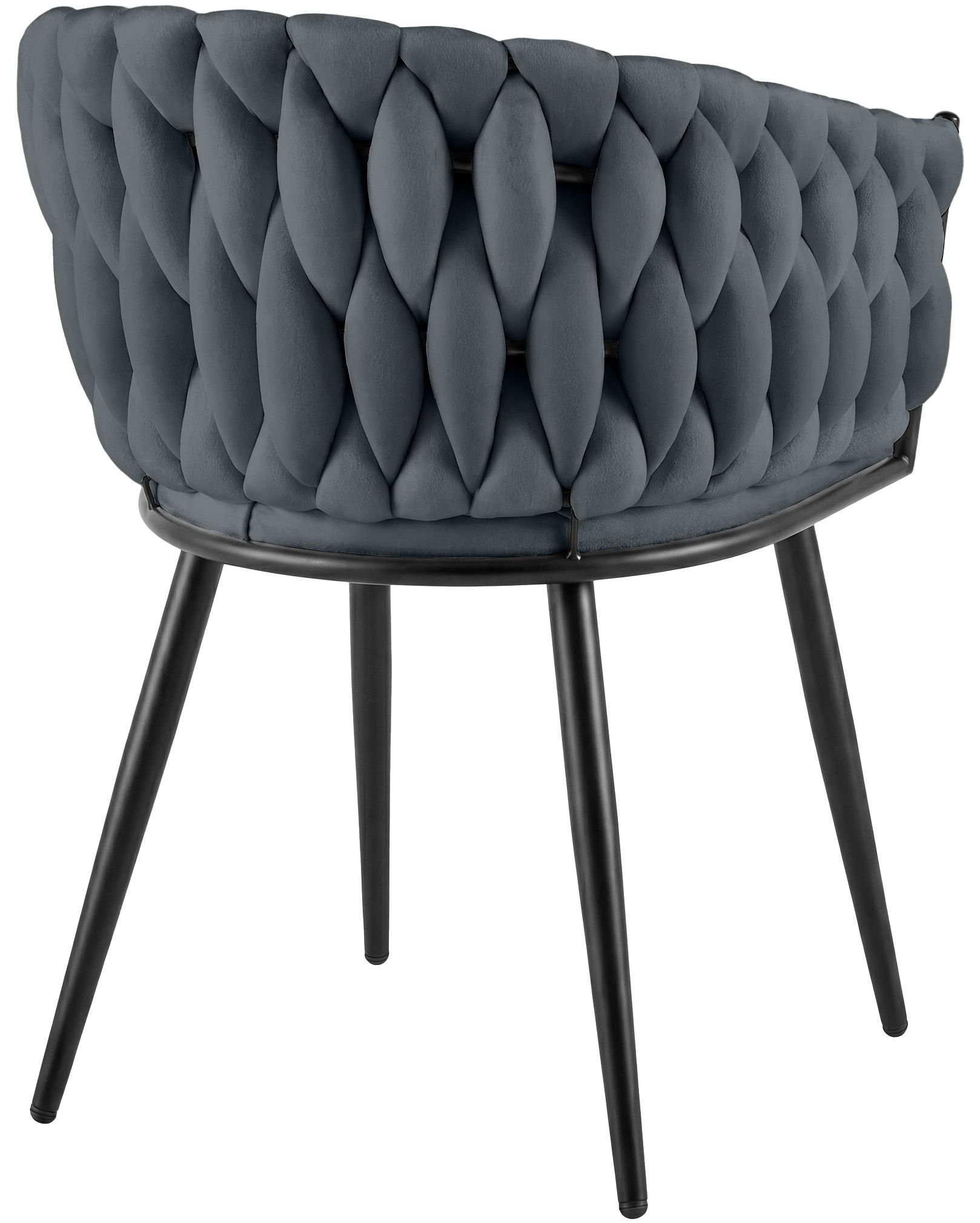 Chaise de salle a manger Molise velours