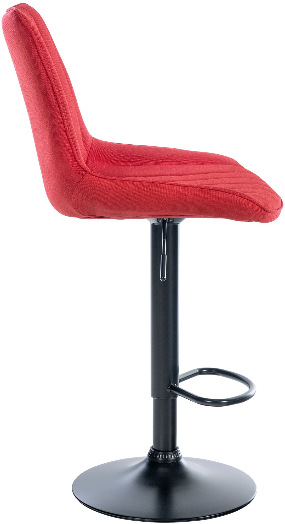 Lot de 2 tabourets de bar Toni tissu