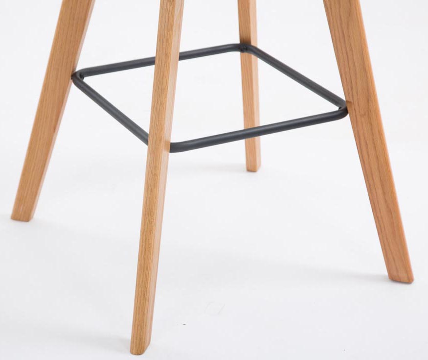 Lot de 2 tabourets de bar Metz en tissu