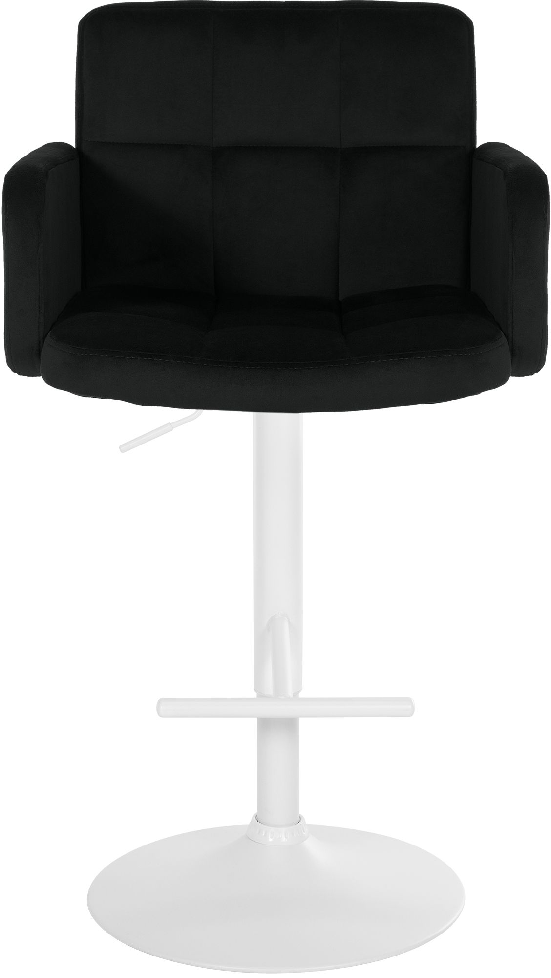 Lot de 2 tabourets de bar Los Angeles velours