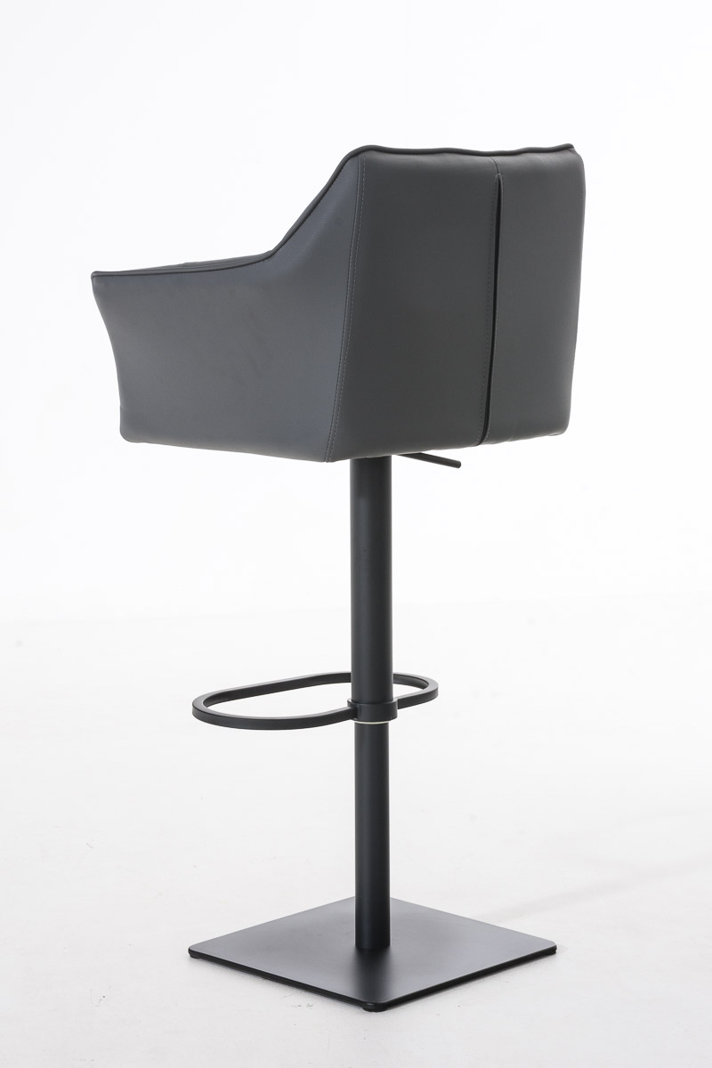 Tabouret de bar Damaso avec revetement en similicuir