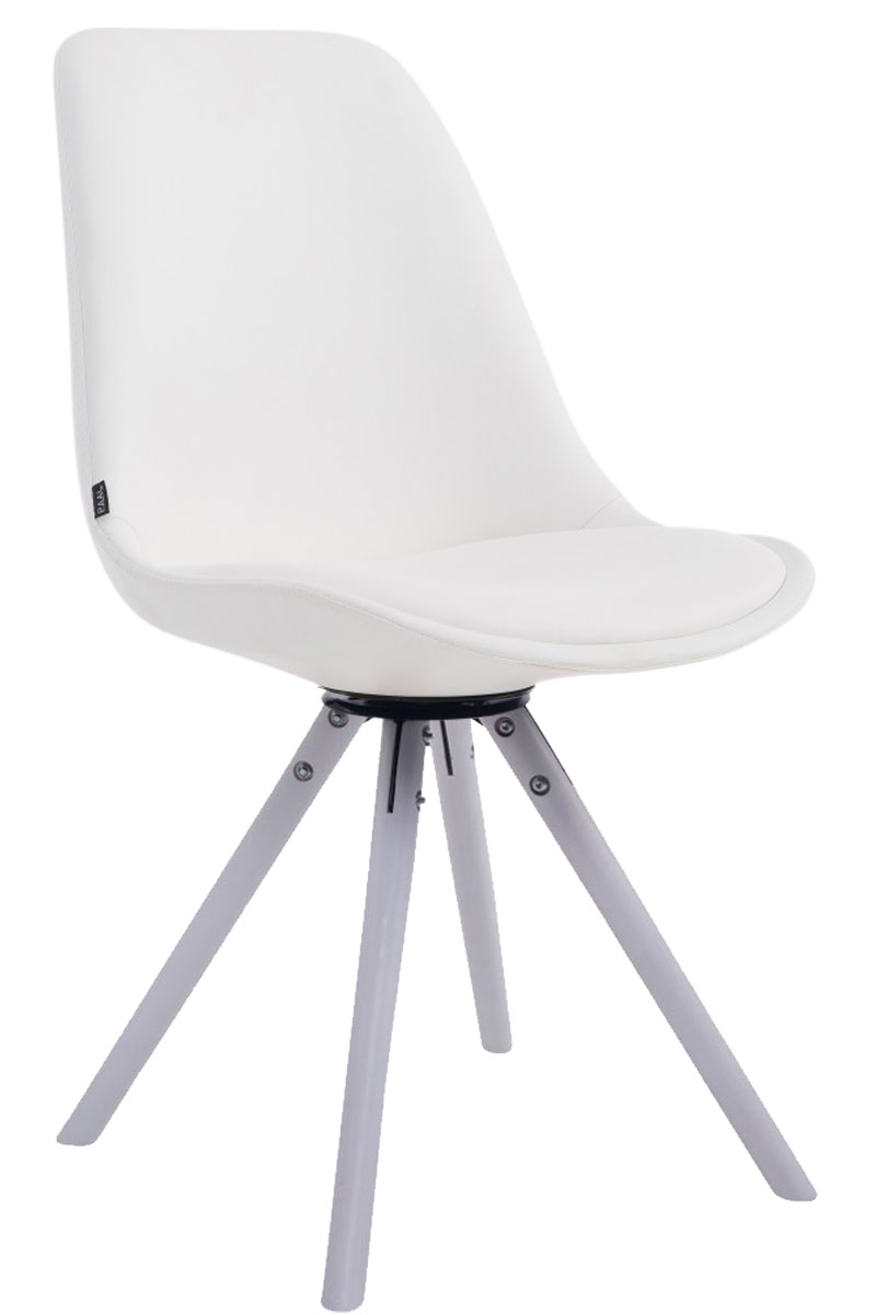 Chaise de salle à manger Calais pivotante pieds ronds