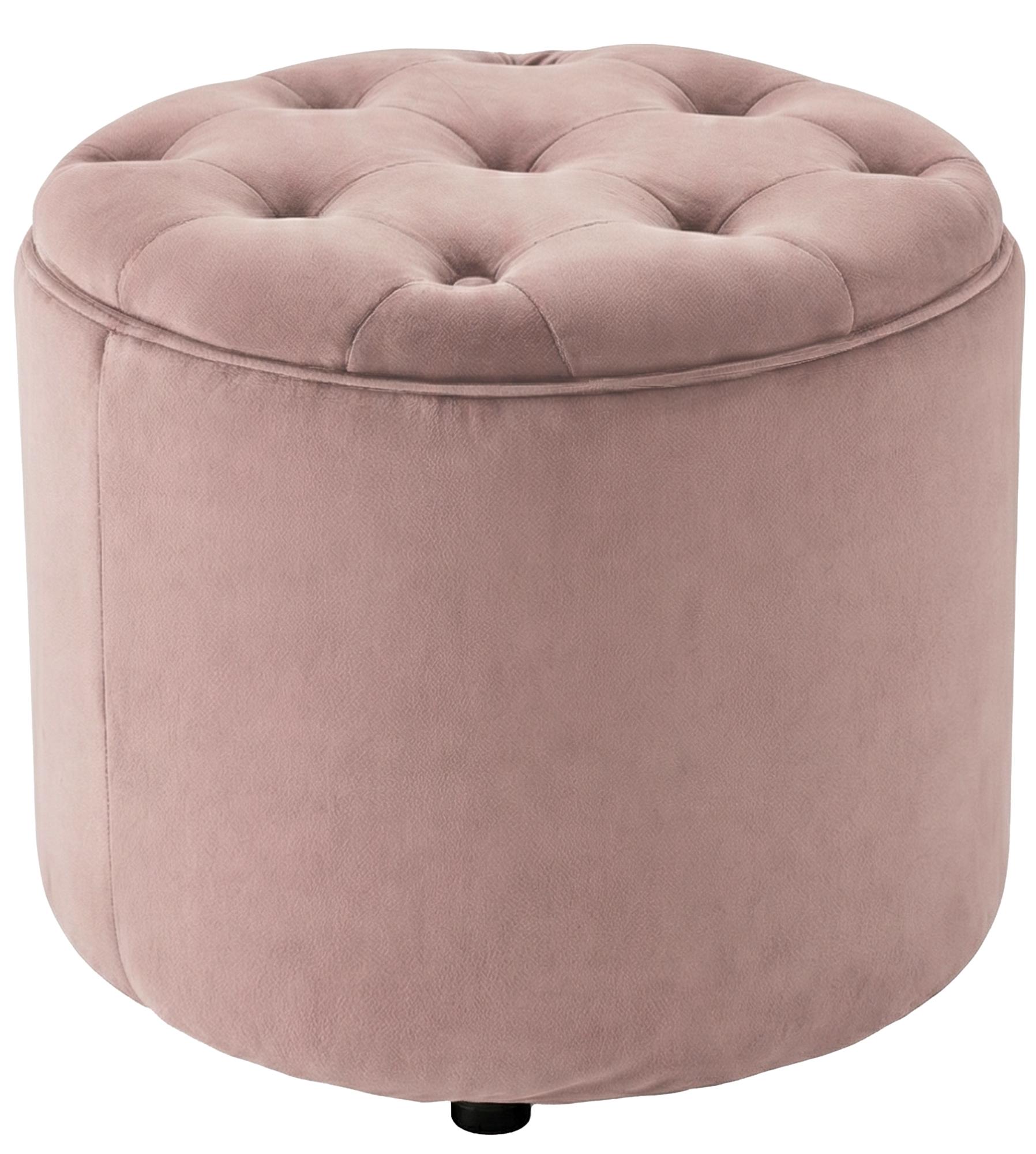 Tabouret Pantin en velours