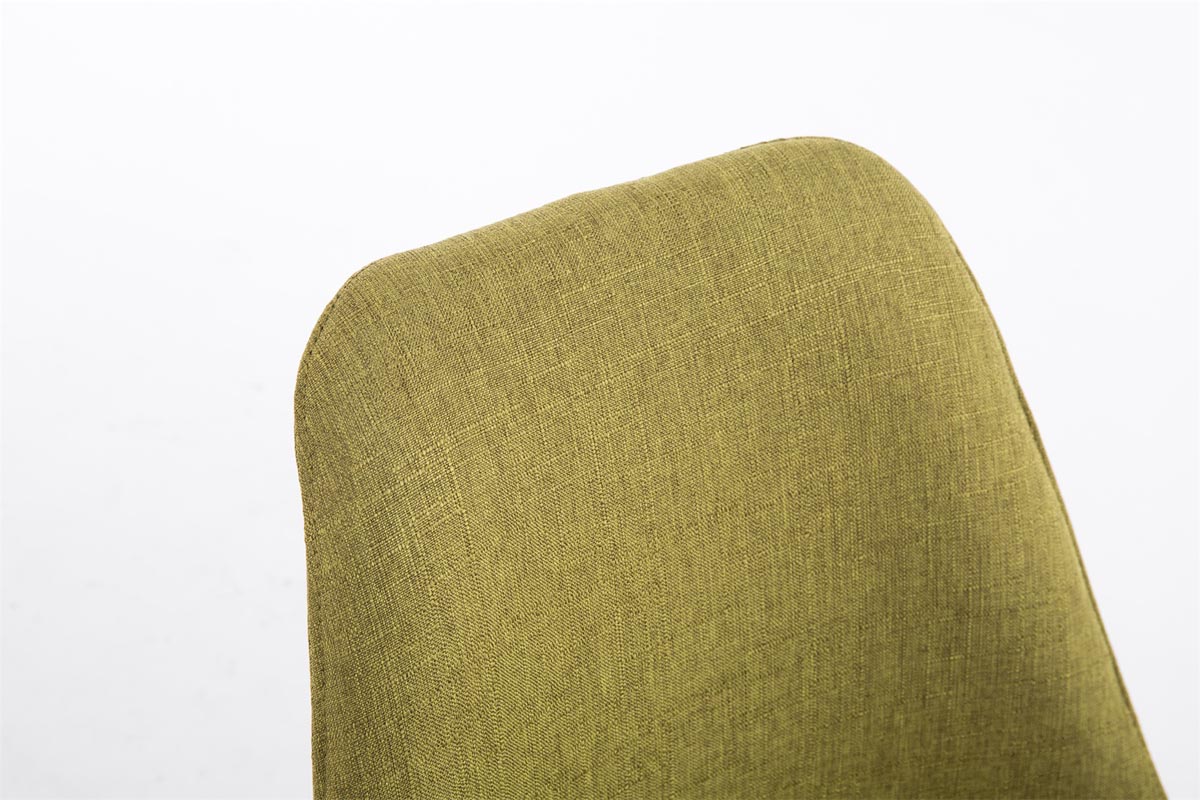 Chaise Toulouse tissu piétement en forme carrée