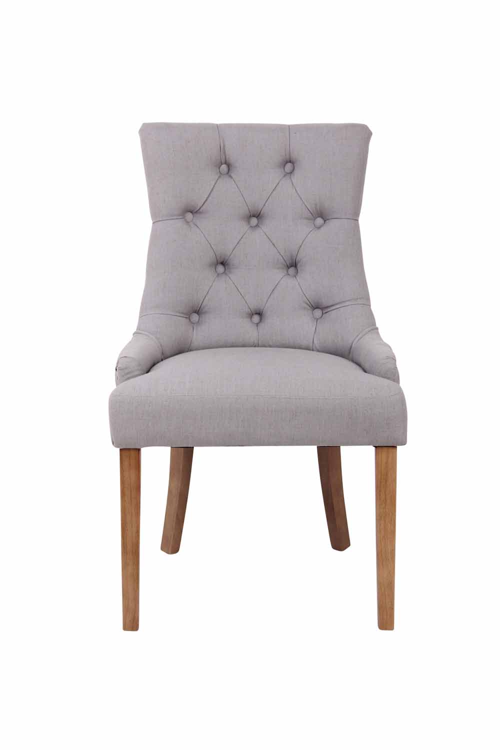 Lot de 2 chaises de salle à manger Aberdeen en tissu