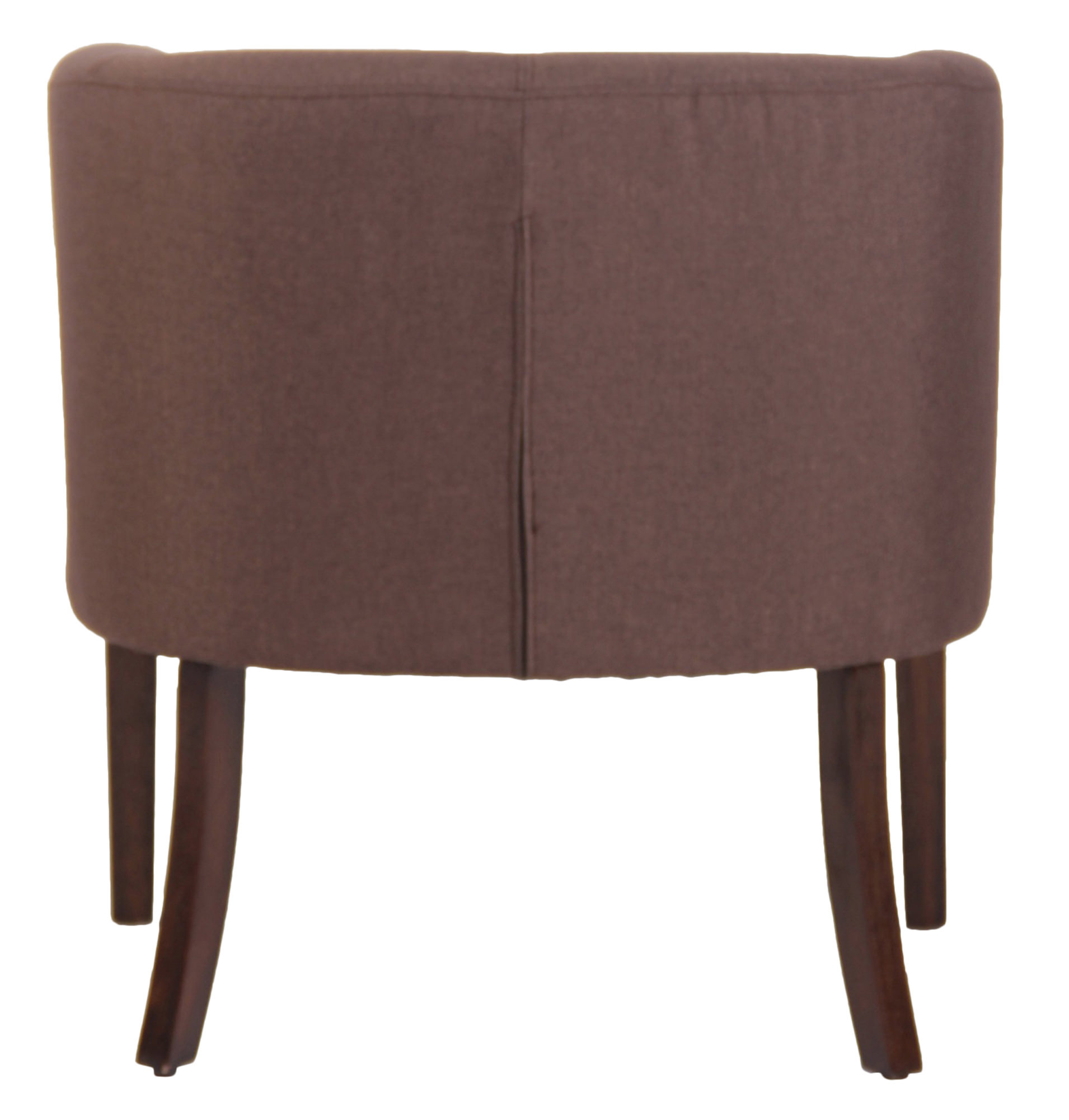 Fauteuil design et confortable Nemea en Tissu avec Pieds en Bois de caoutchouc
