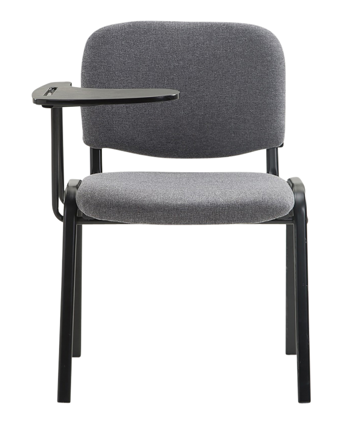 Lot de 4 Chaises Ken en tissu avec tablette rabattable