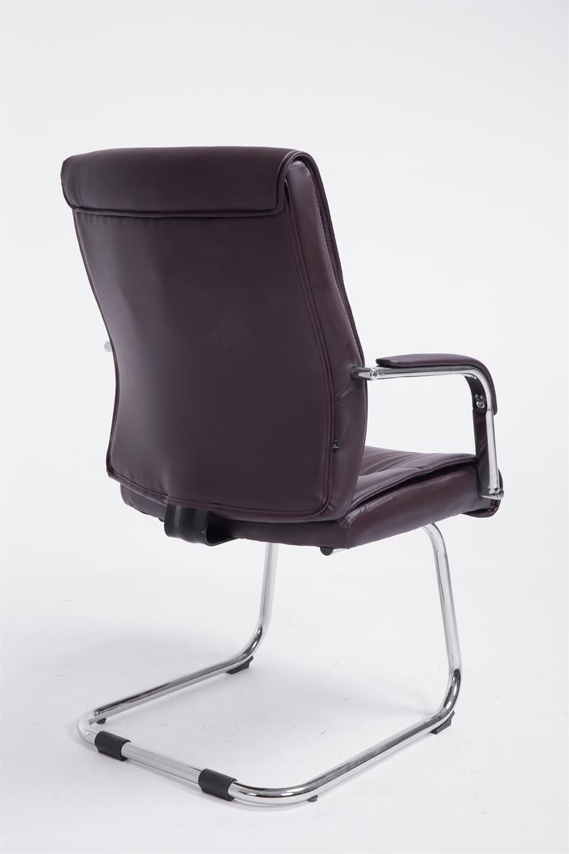 Chaise oscillante Sievert en similicuir