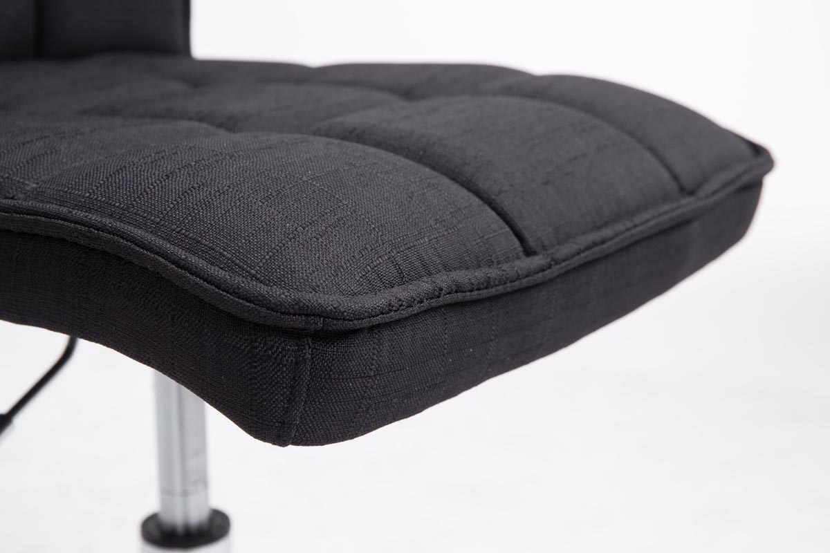 Chaise de salle à manger Peking V2 tissu avec pied trompette