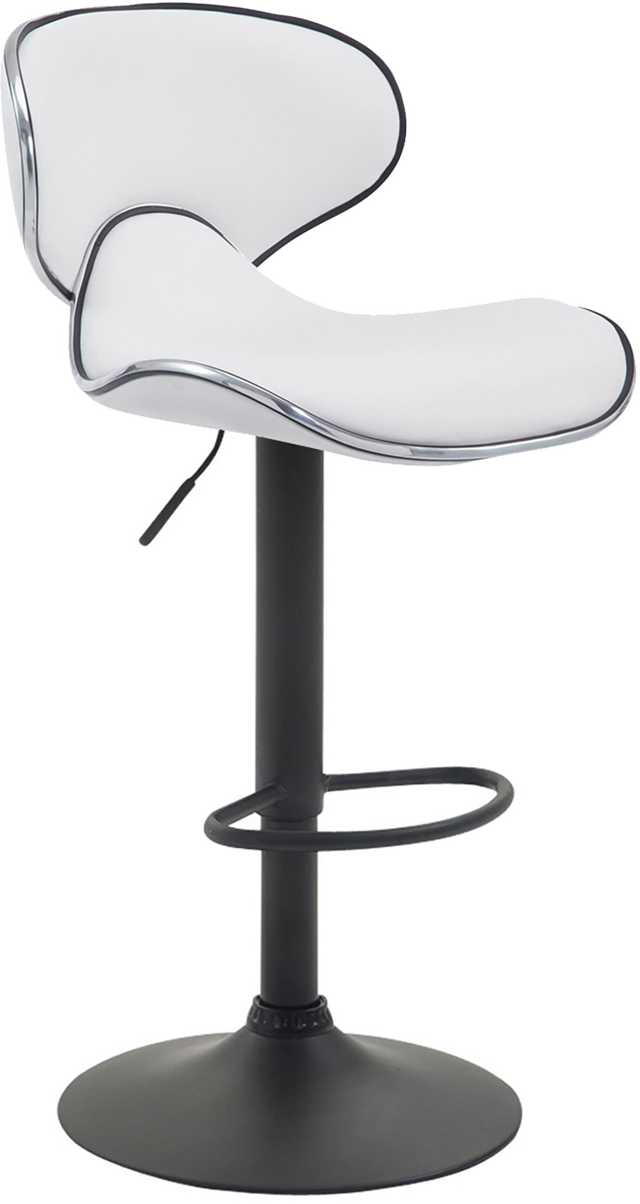 Lot de 2 tabourets de bar Las Vegas V2 similicuir