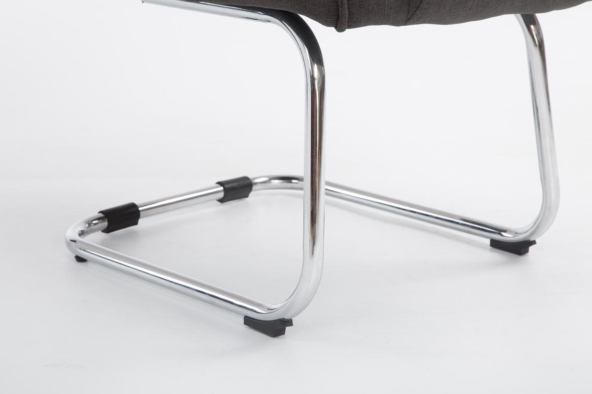 Chaise visiteur Attila tissu
