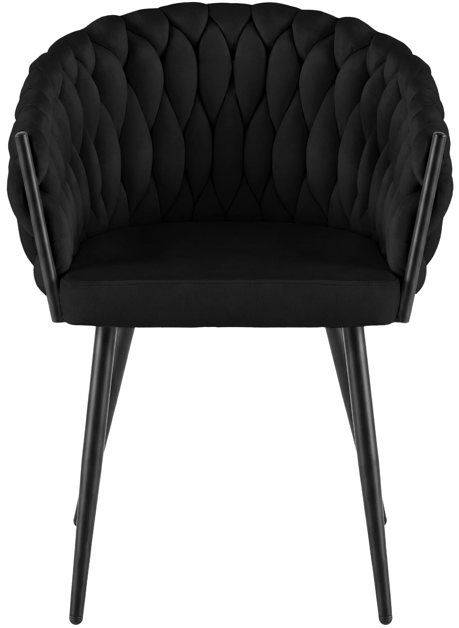 Chaise de salle a manger Molise velours
