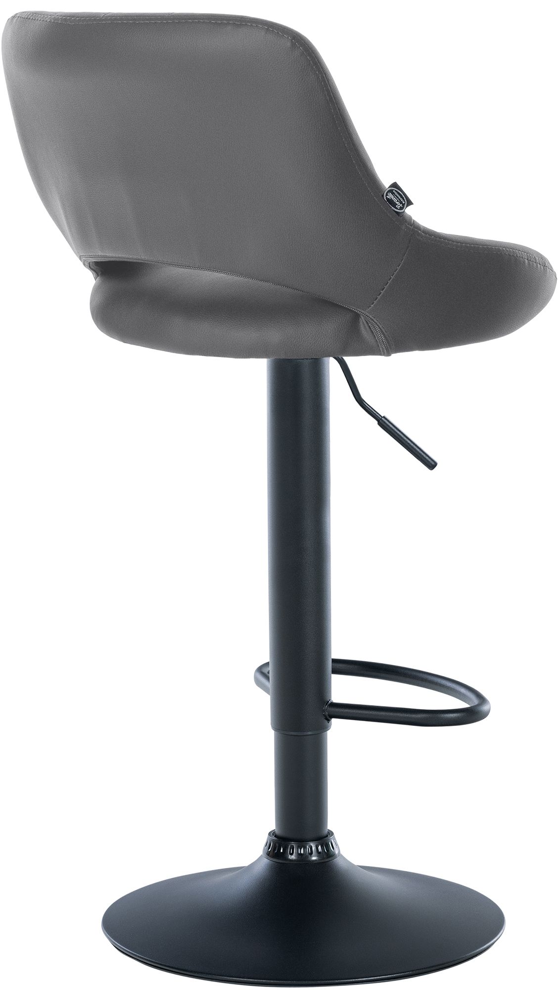 Lot de 2 tabourets de bar Milet en similicuir