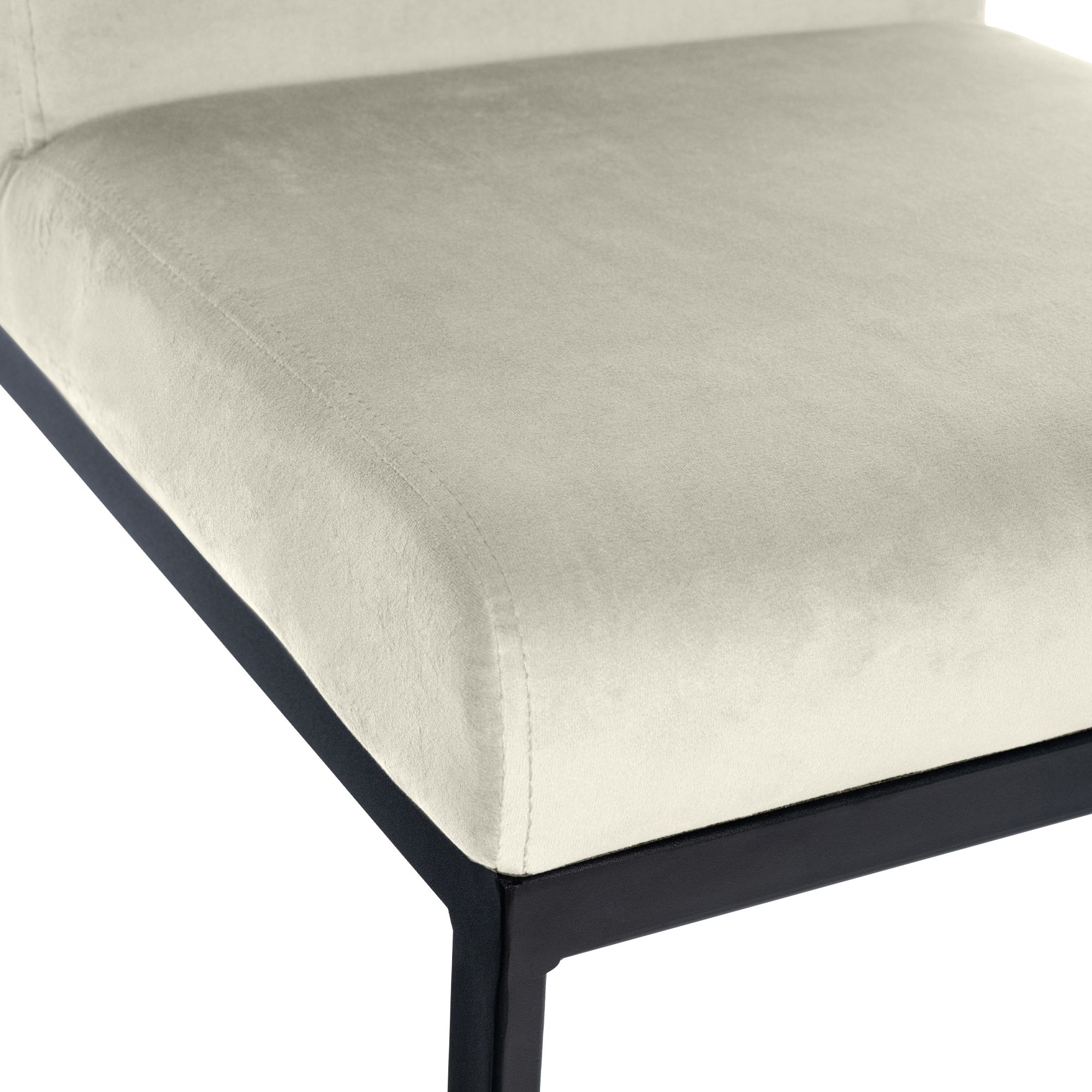 Tabouret de bar Hopewell velours