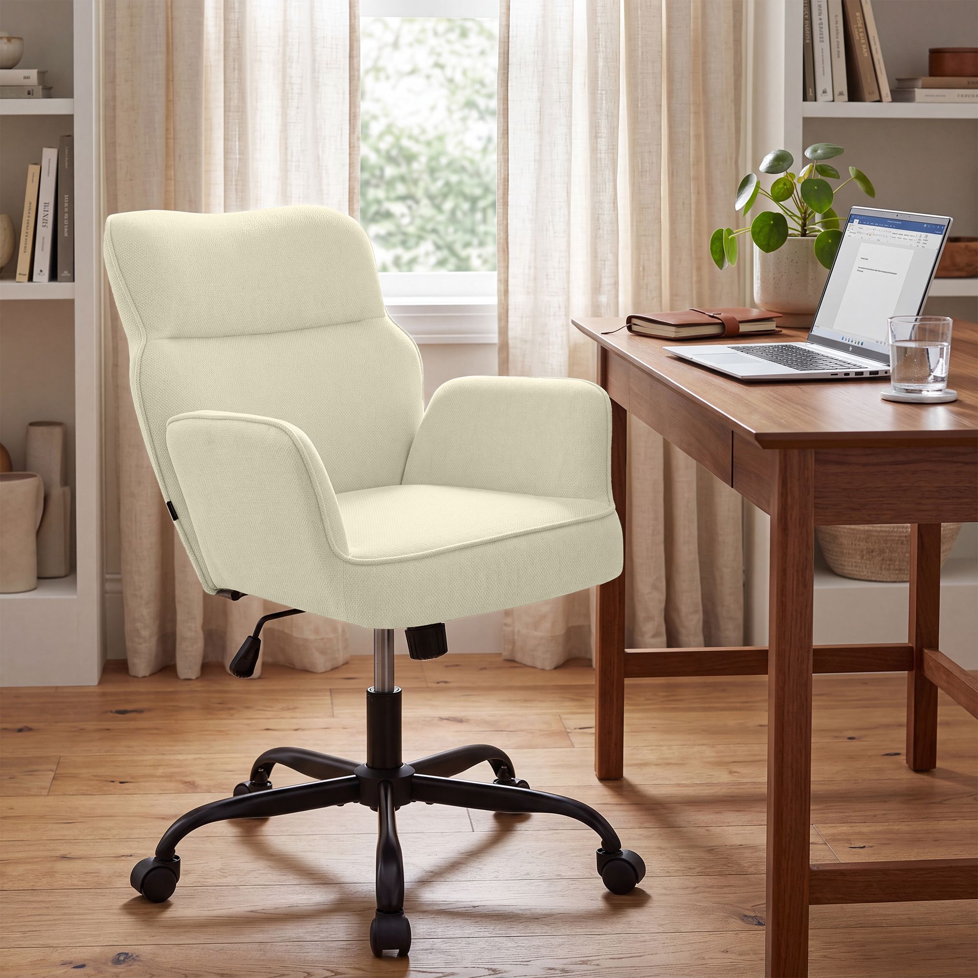 Chaise de bureau Amado tissu