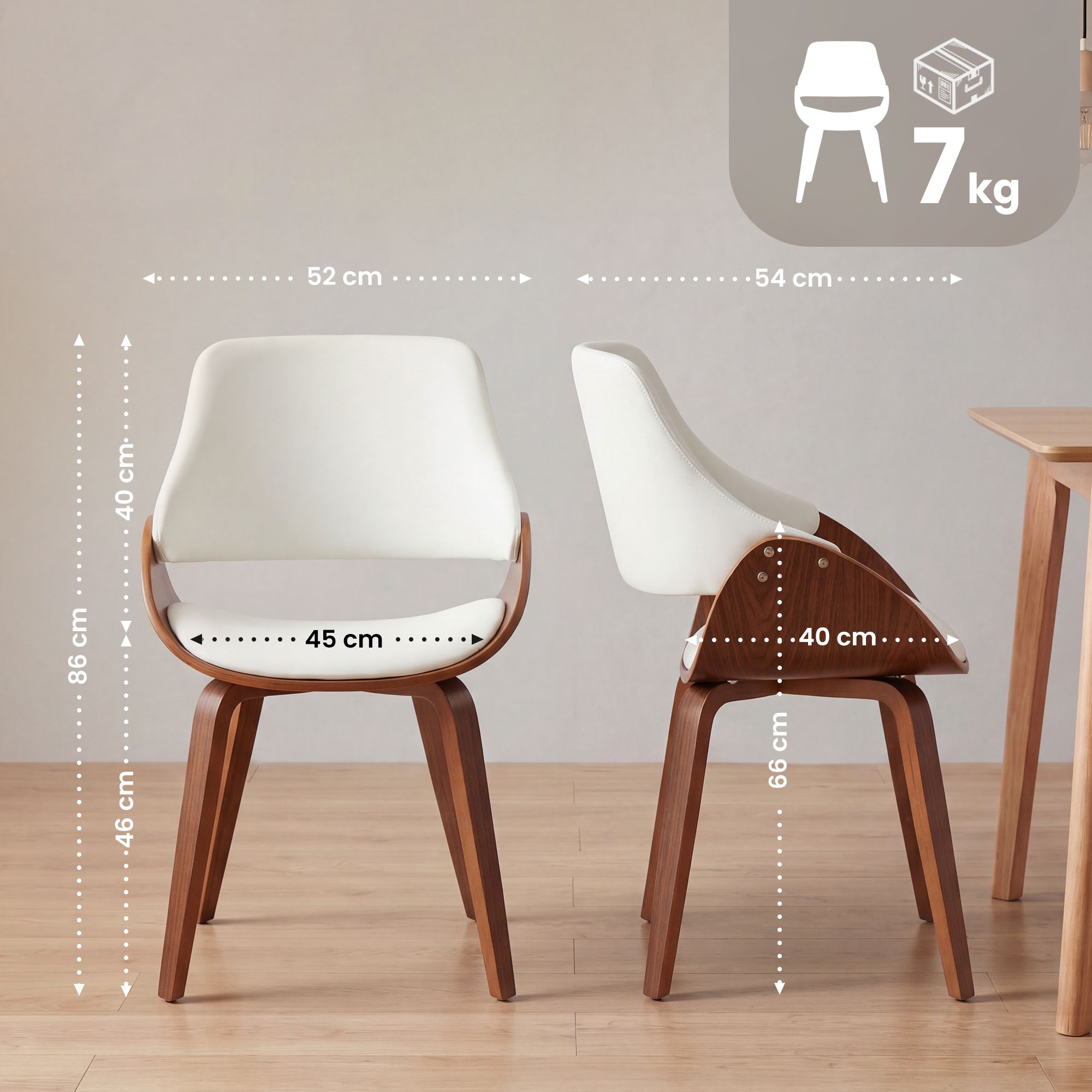 Chaise de salle a manger Vangale - Design et confort