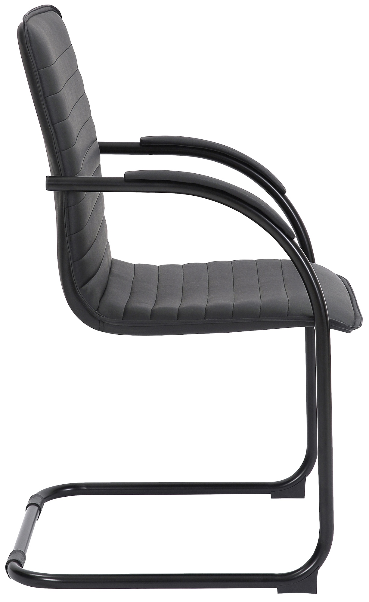 Lot de 2 chaises visiteurs Tira similicuir