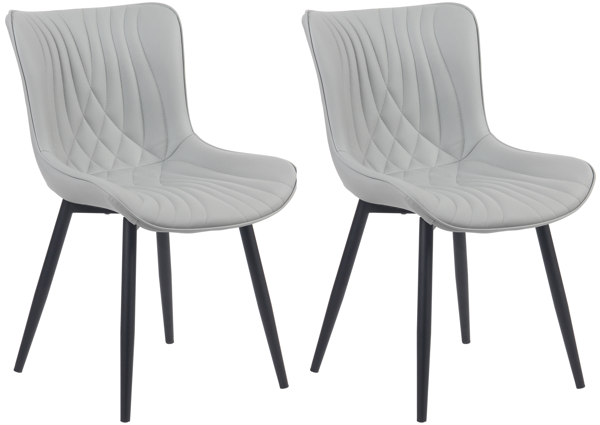 Lot de 2 chaises Brady