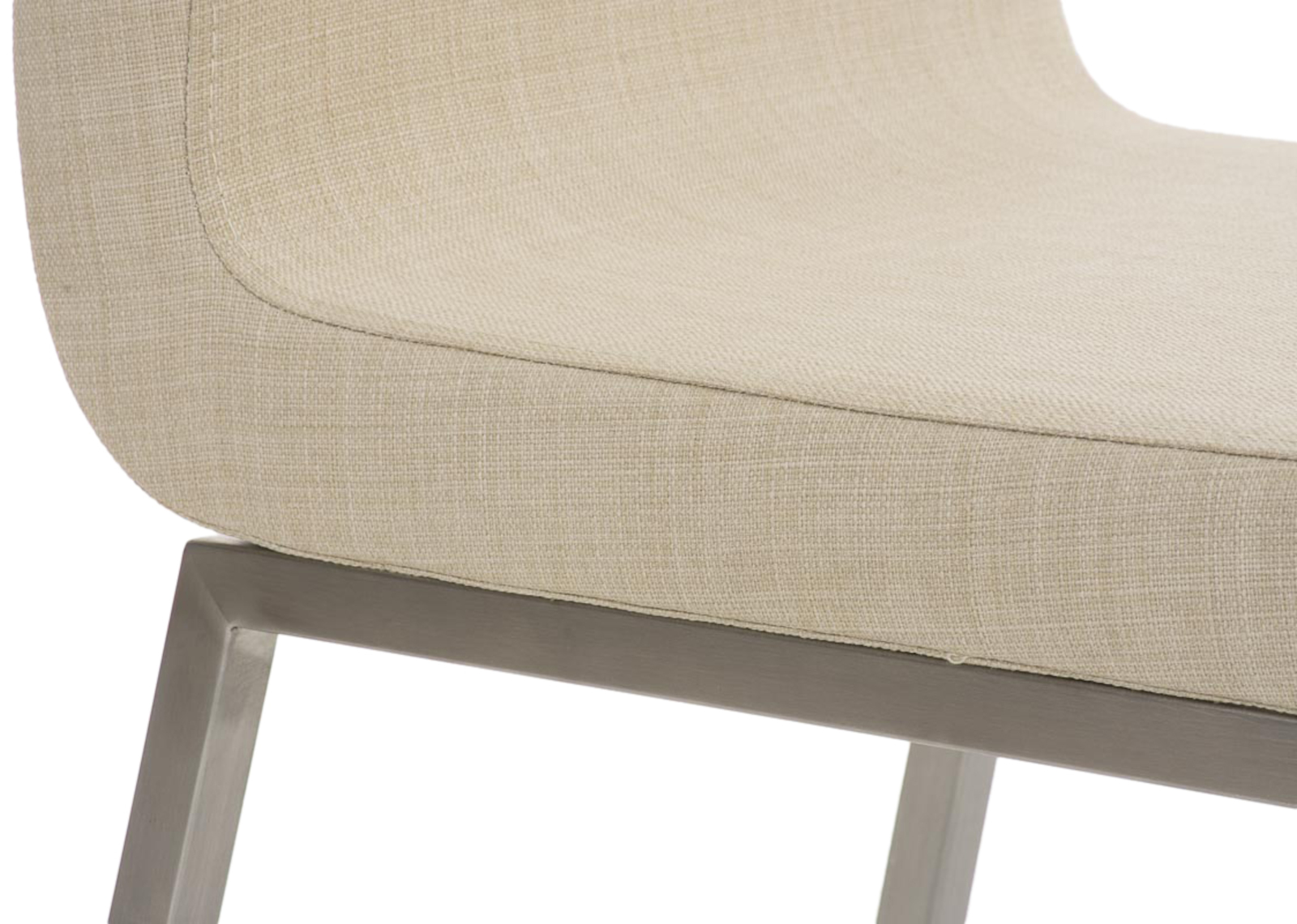 Lot de 2 Chaises de salle à manger Colmar en tissu