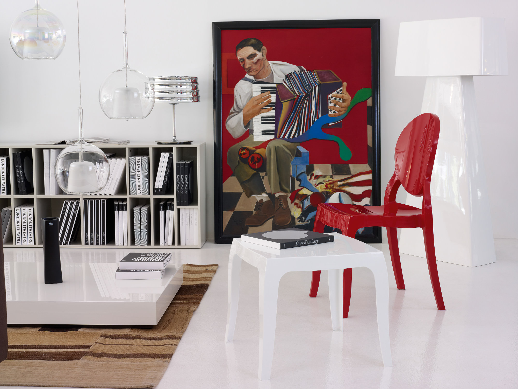 Table d'appoint Queen 50 x 50 cm