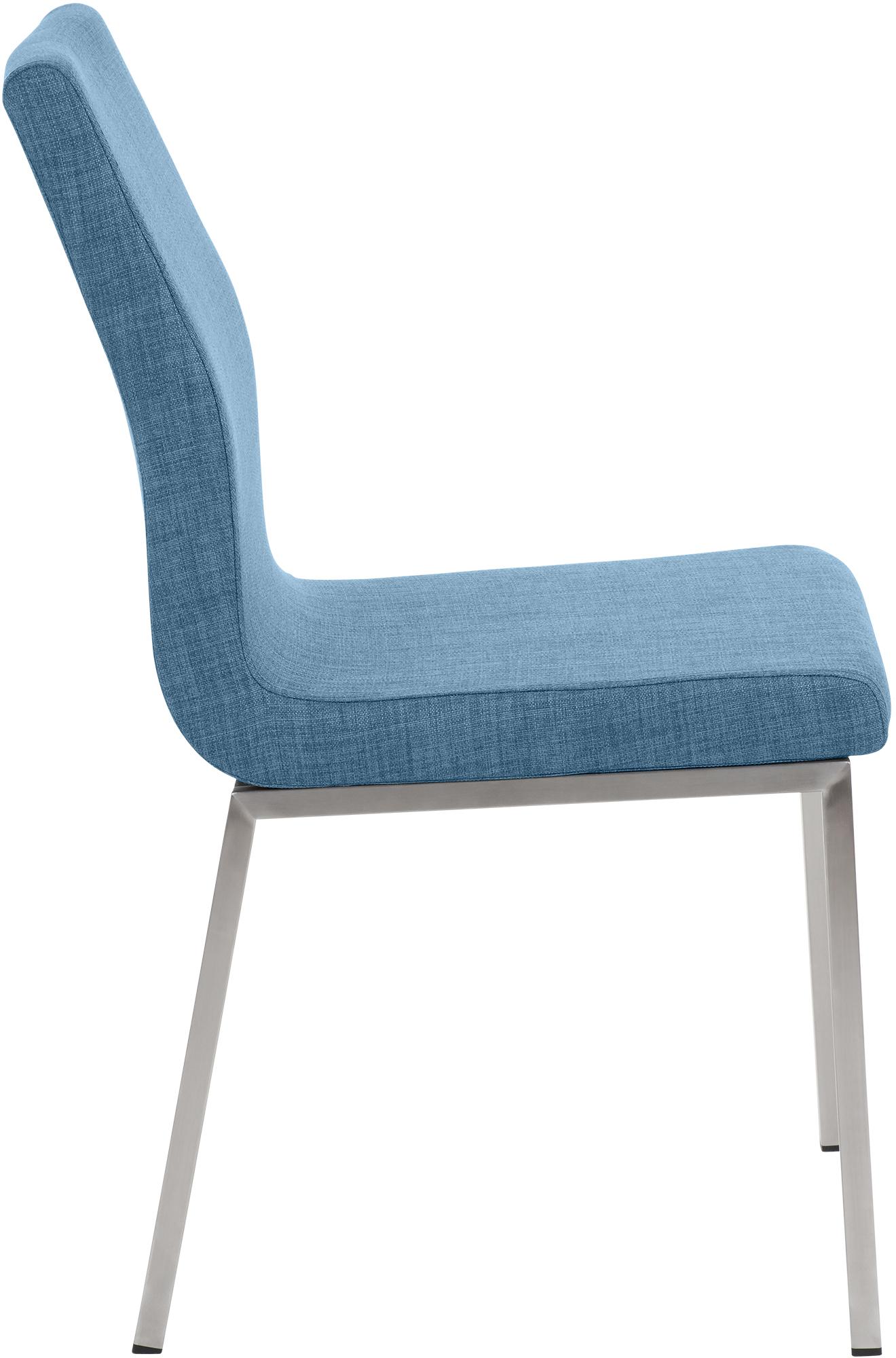 Chaise Colmar avec revêtement en tissu