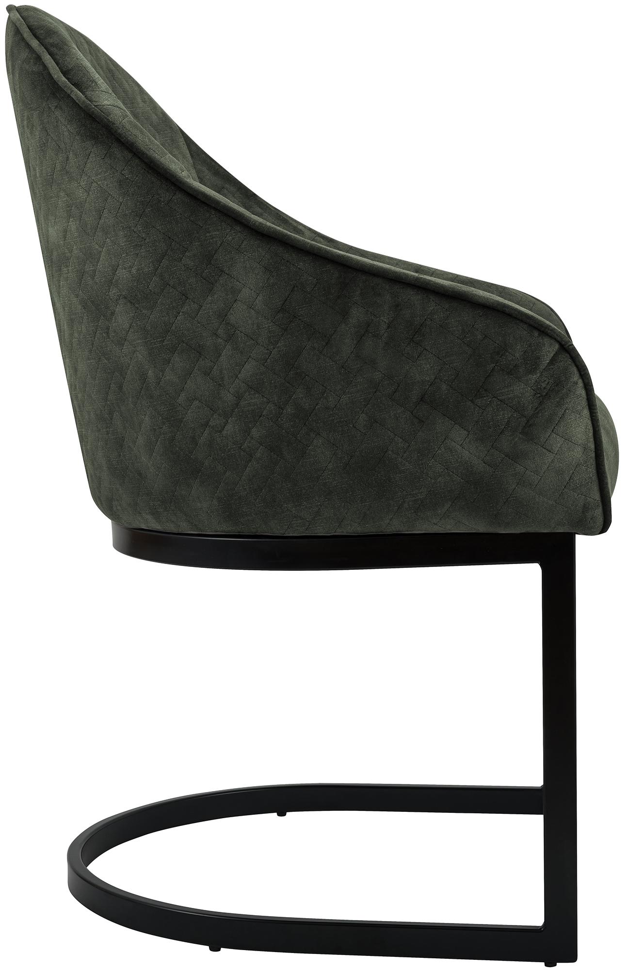 Chaise de salle à manger Jarik velours