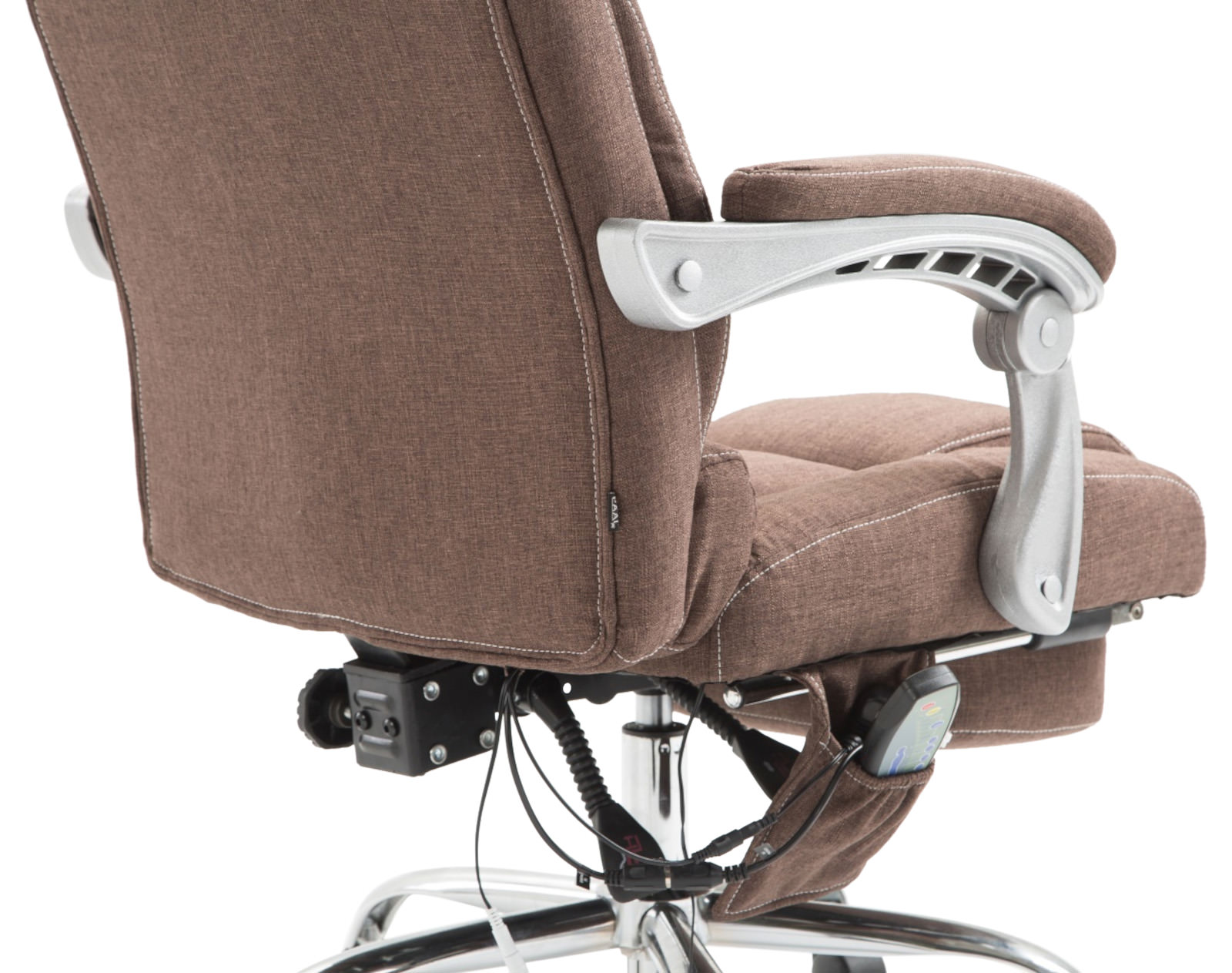 Fauteuil de bureau Pacific avec fonction massage tissu