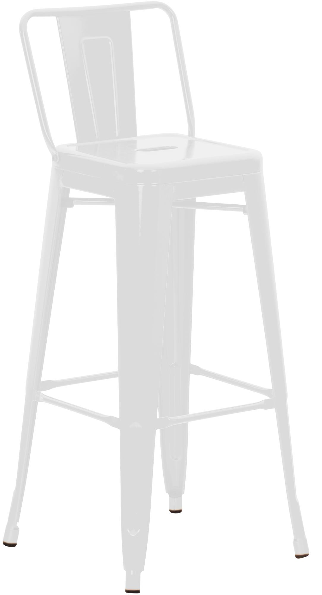 Tabouret de bar en métal Mason