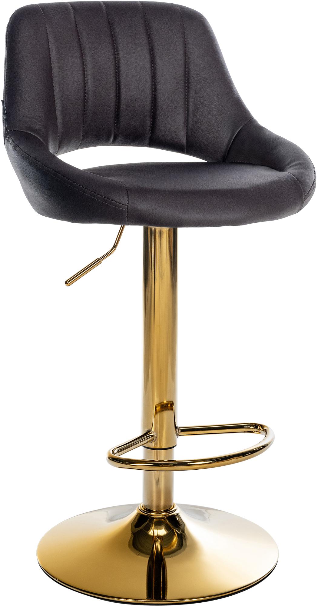 Tabouret de bar Milet en similicuir