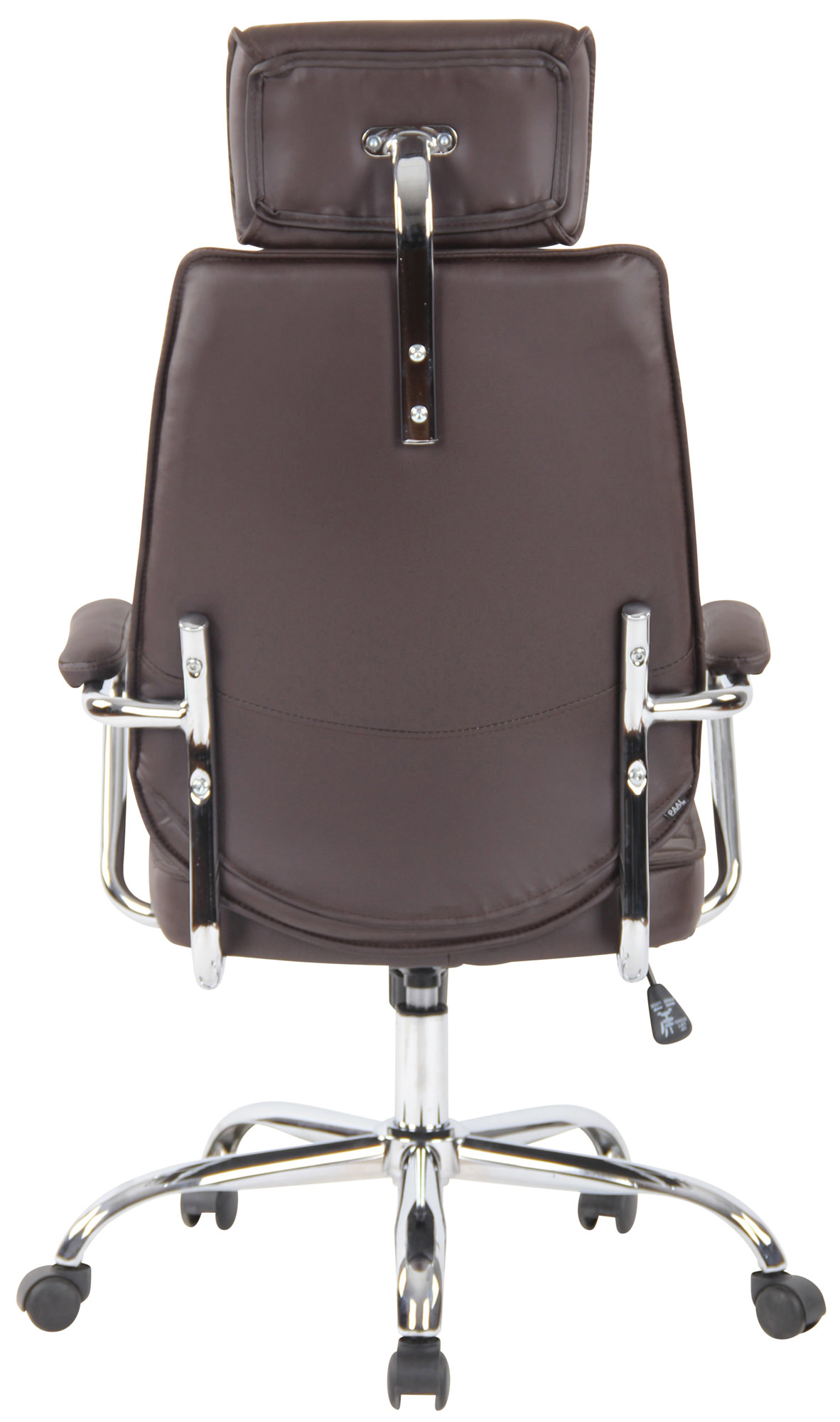 Fauteuil de bureau  Rako en véritable cuir ajustable et pivotant