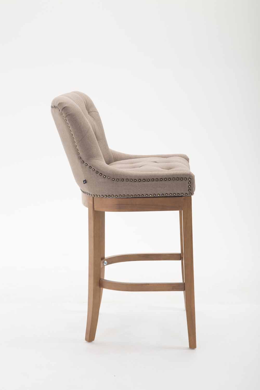 Lot de 2 Tabourets de Bar Lakewood en Tissu