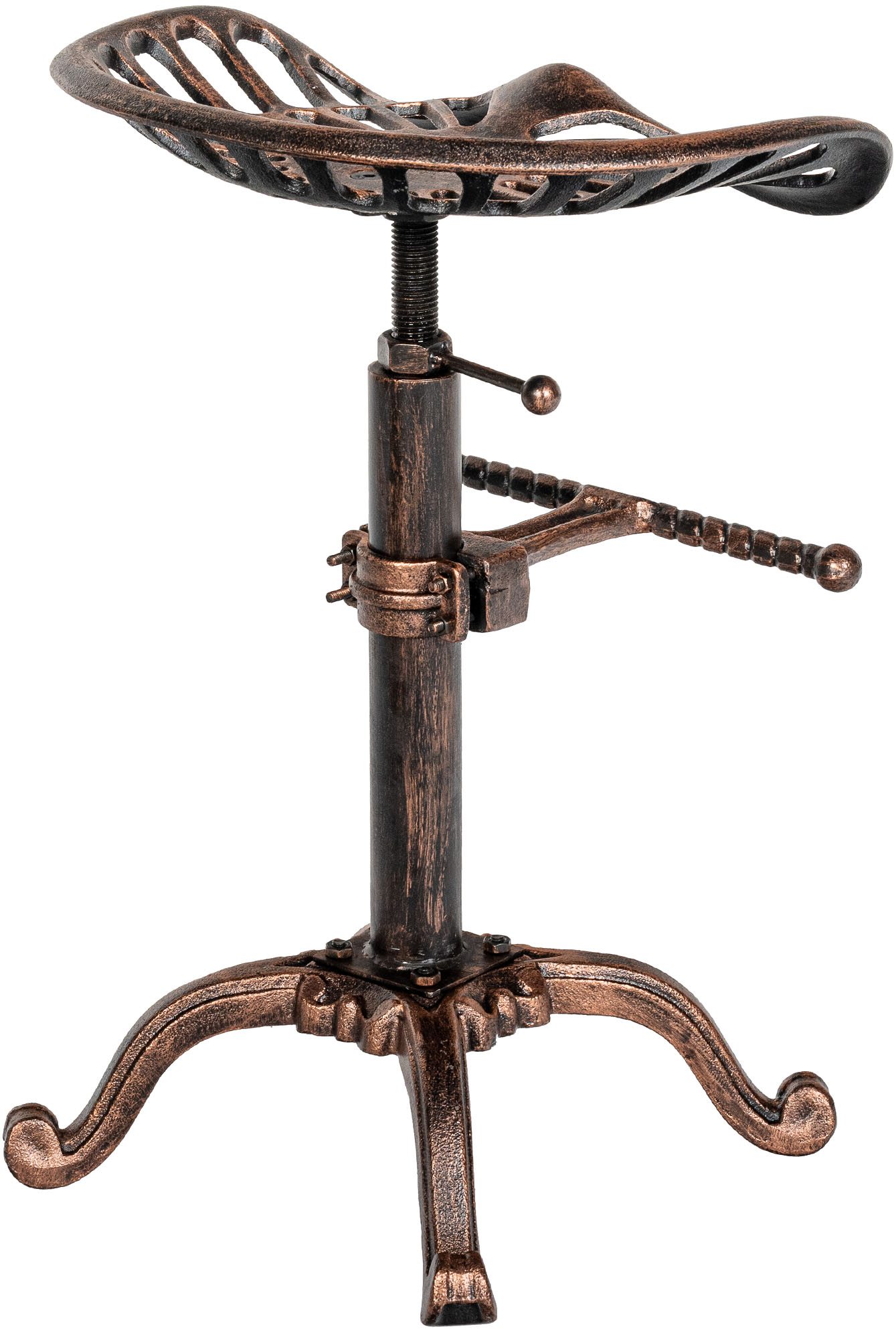 Lot de 2 tabourets de bar Butch au style industriel