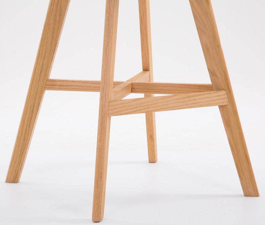 Lot de 2 tabourets de bar Cannes en similicuir
