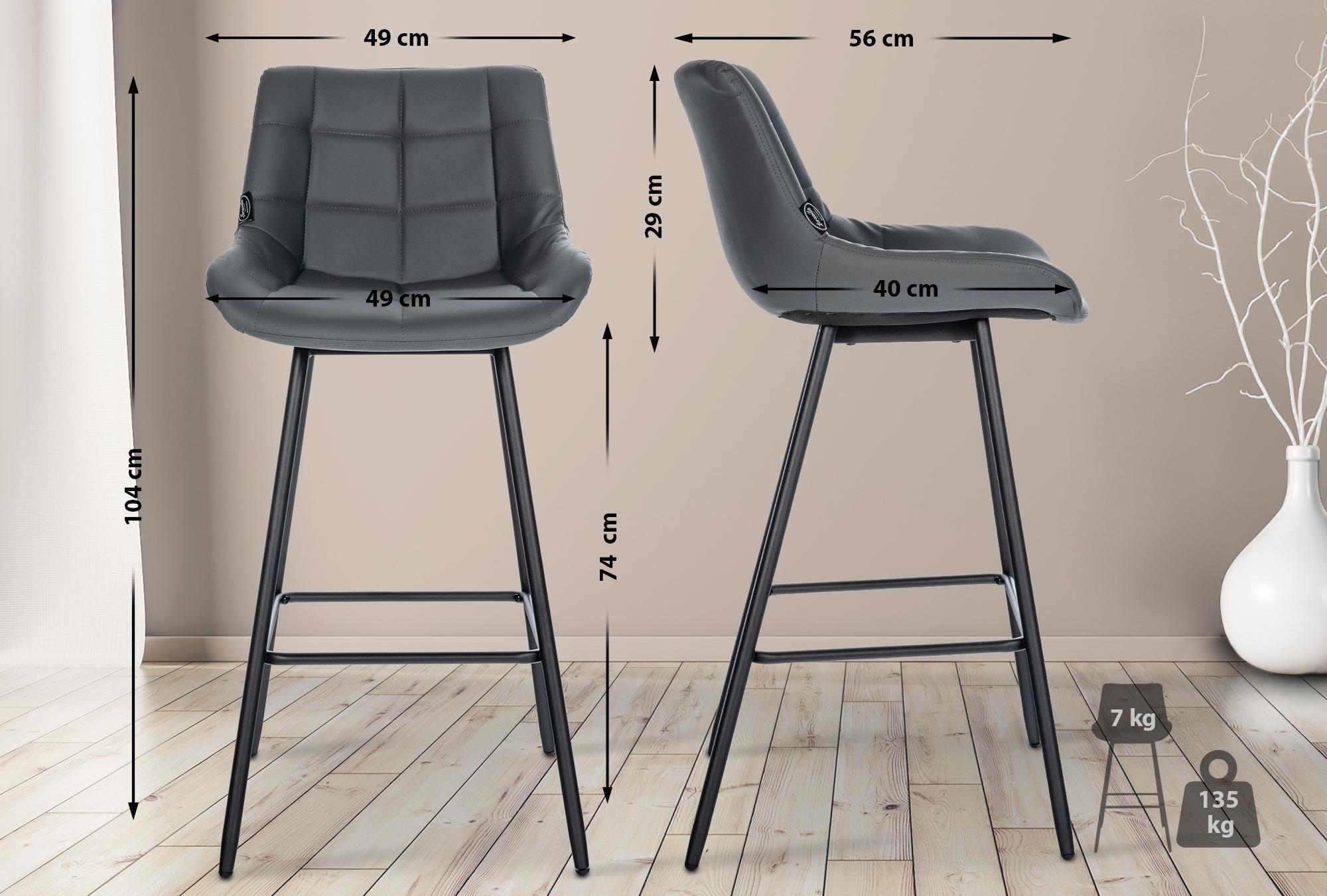 Tabouret de bar Weston