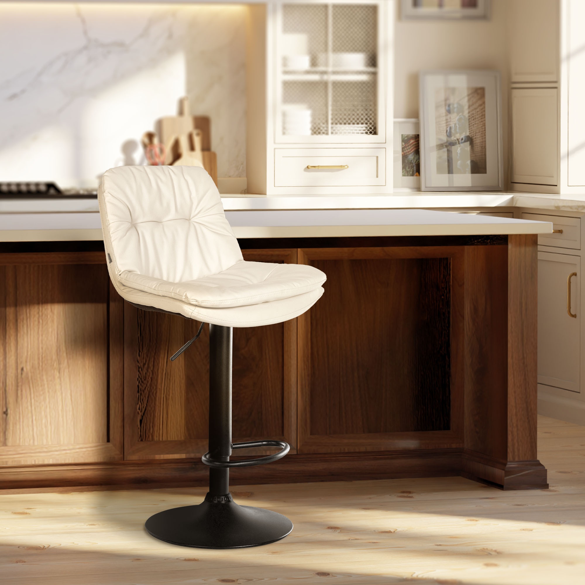 Tabouret de bar Laurel similicuir